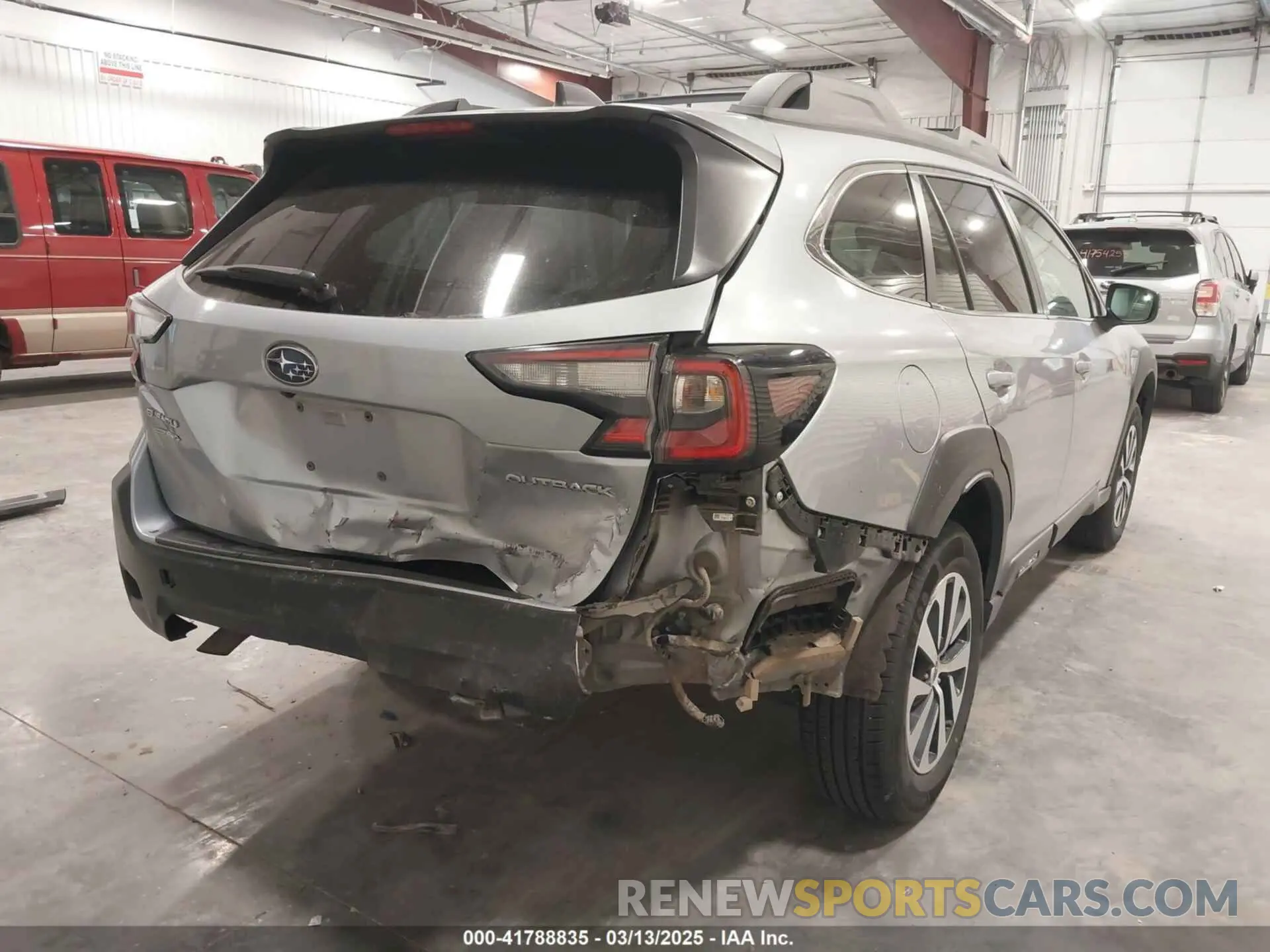 4 Photograph of a damaged car 4S4BTAFC6R3163167 SUBARU OUTBACK 2024