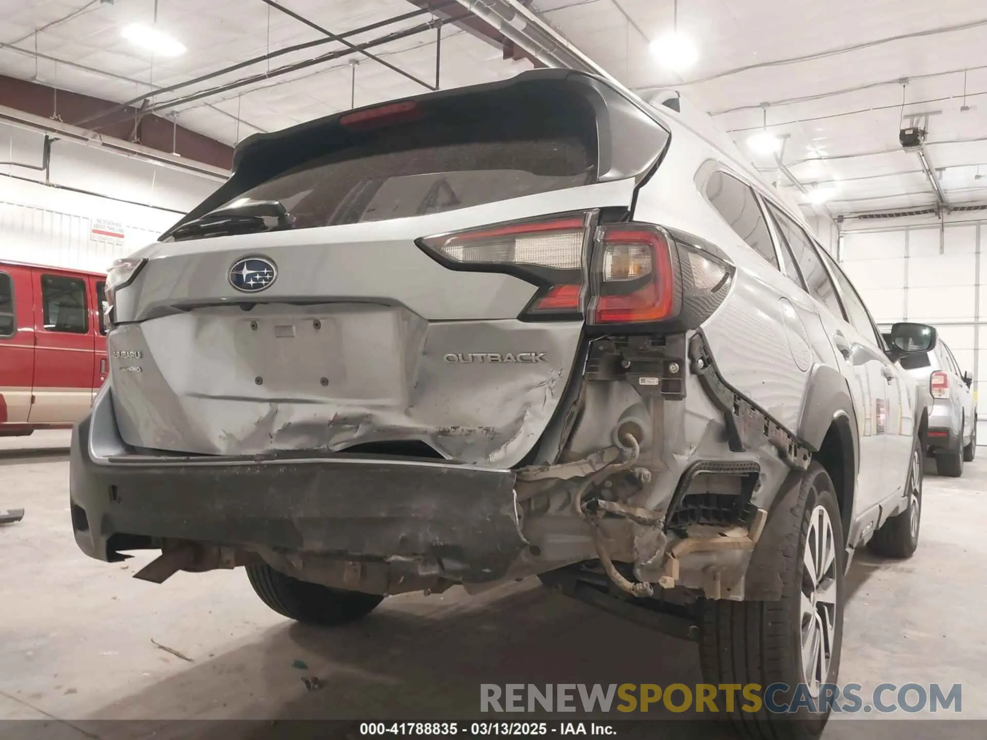 6 Photograph of a damaged car 4S4BTAFC6R3163167 SUBARU OUTBACK 2024