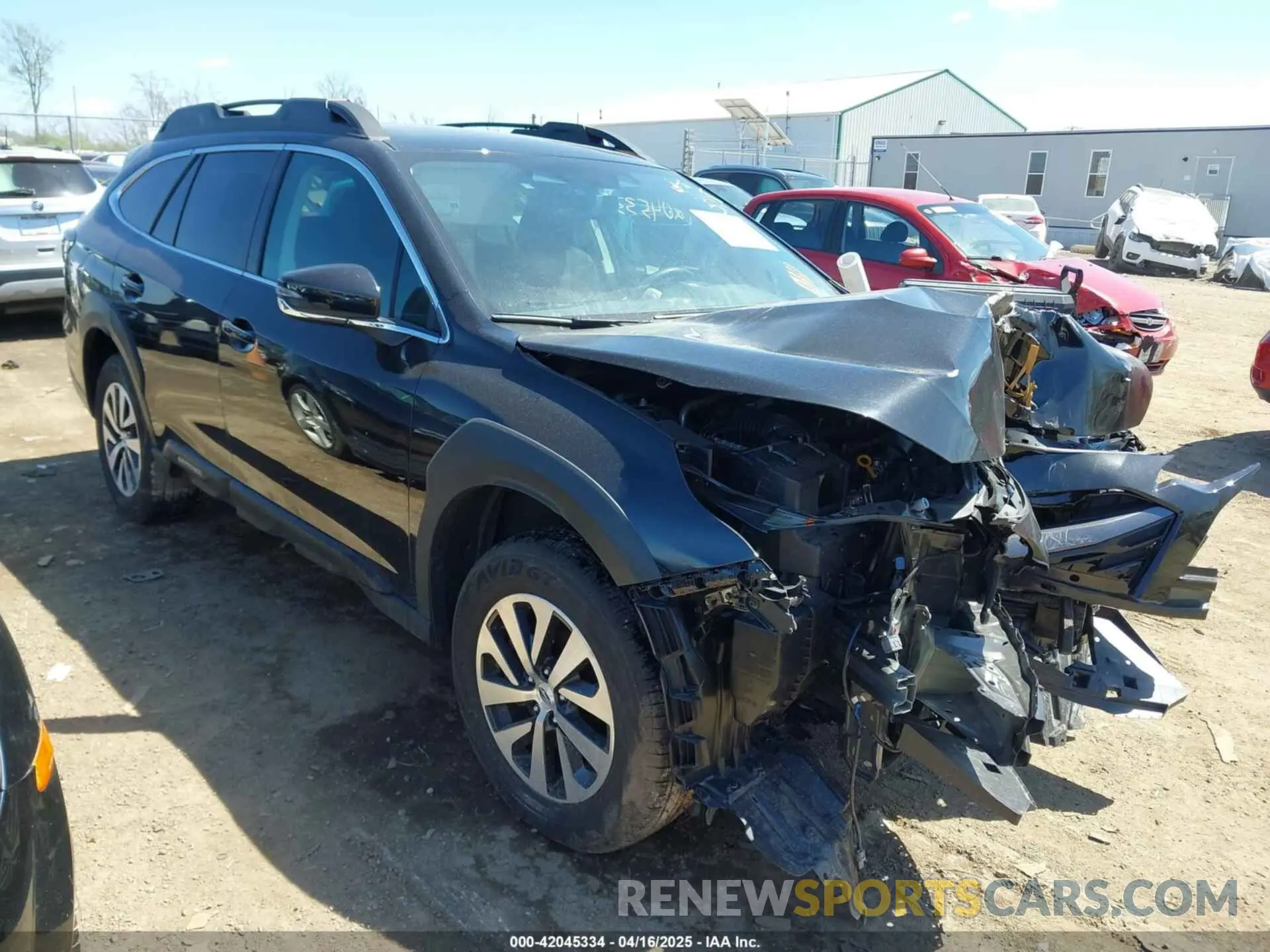 1 Photograph of a damaged car 4S4BTAFC7R3150735 SUBARU OUTBACK 2024