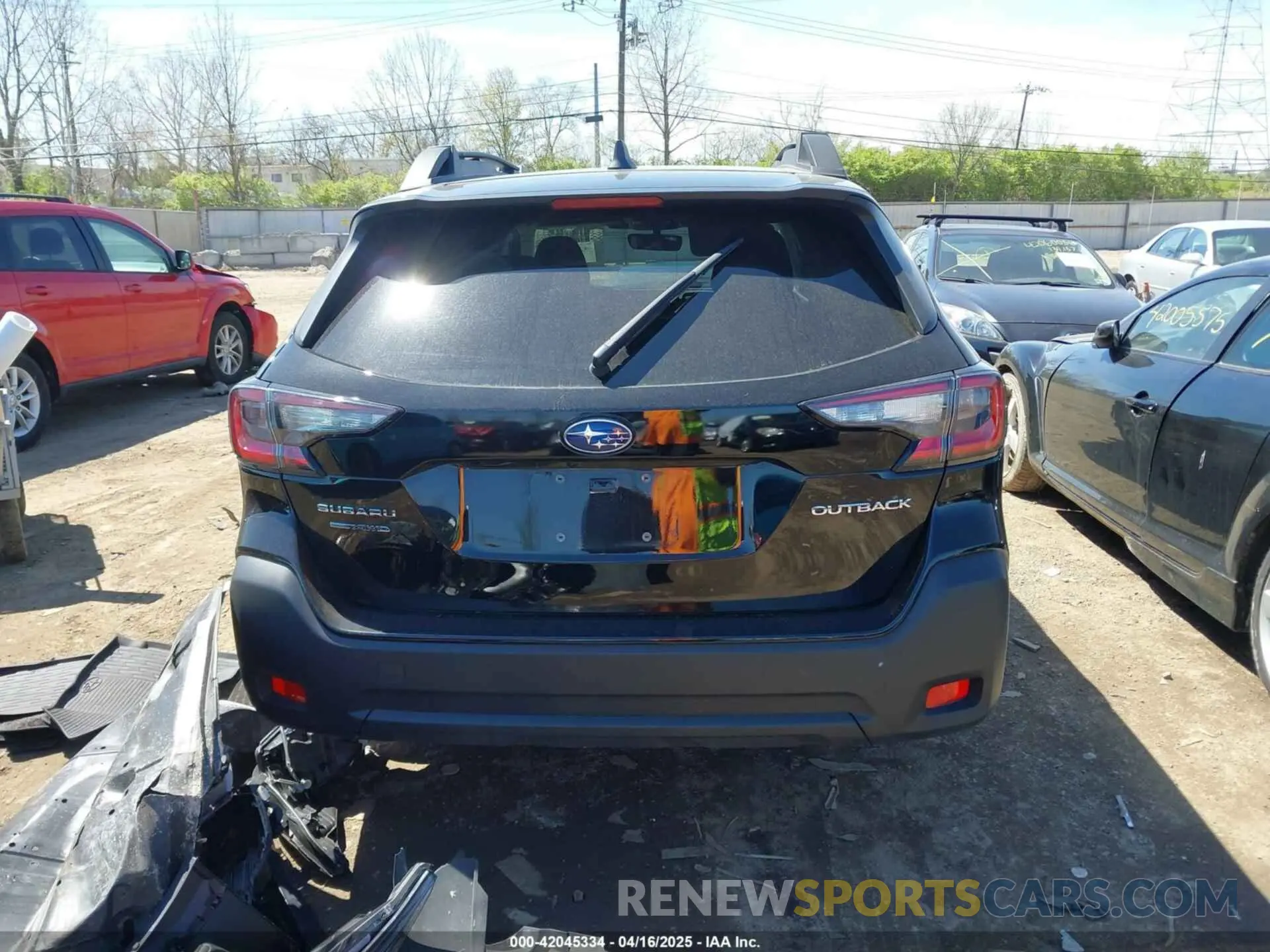 17 Photograph of a damaged car 4S4BTAFC7R3150735 SUBARU OUTBACK 2024
