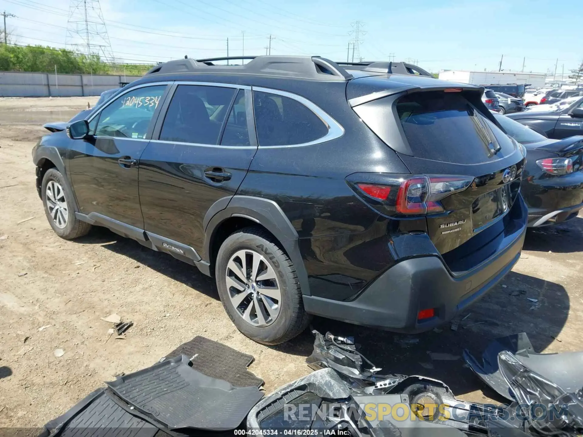 3 Photograph of a damaged car 4S4BTAFC7R3150735 SUBARU OUTBACK 2024