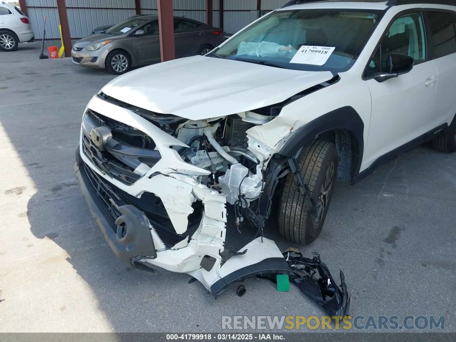 6 Photograph of a damaged car 4S4BTAFC7R3211162 SUBARU OUTBACK 2024