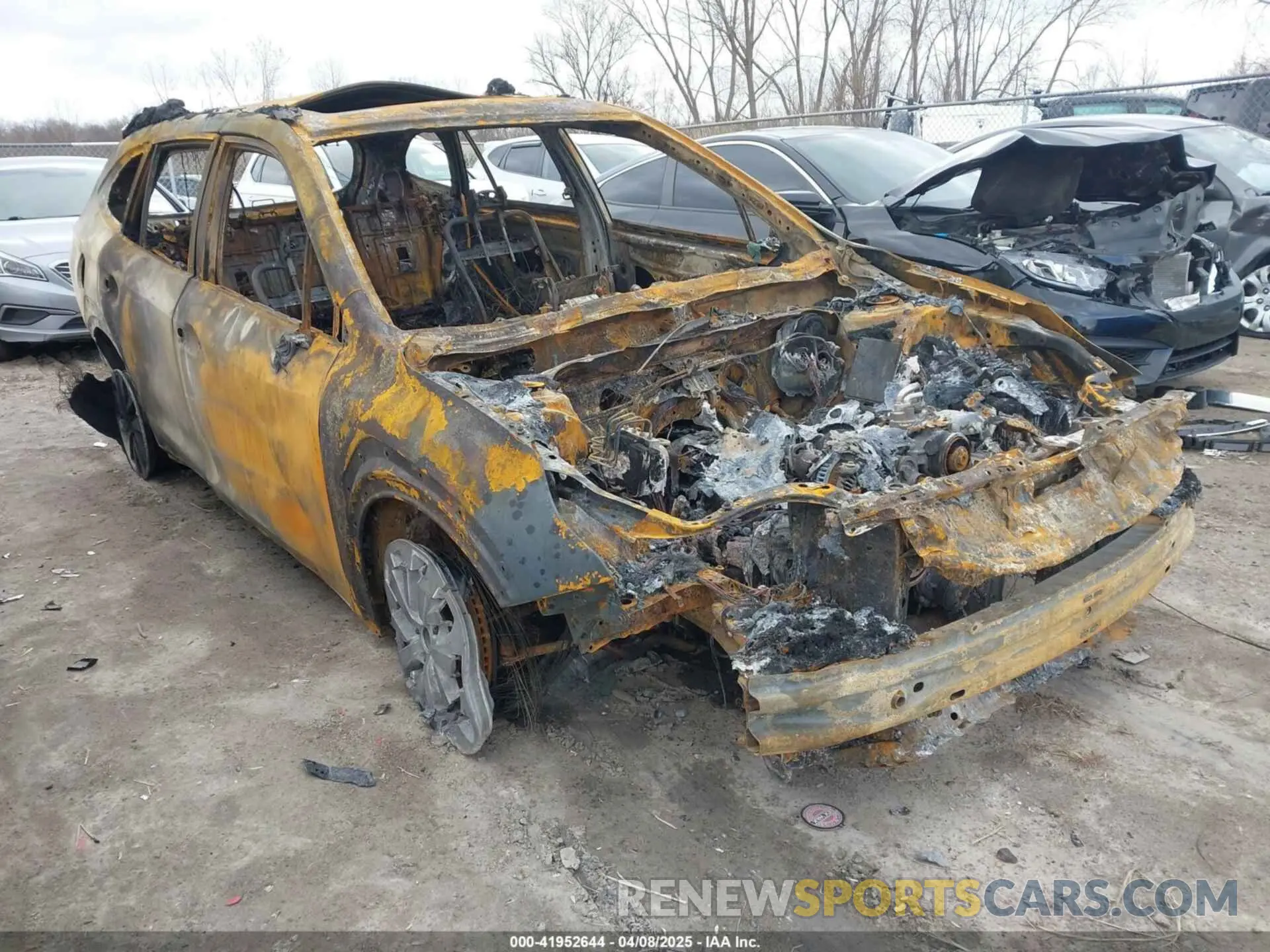 1 Photograph of a damaged car 4S4BTAFC7R3230309 SUBARU OUTBACK 2024