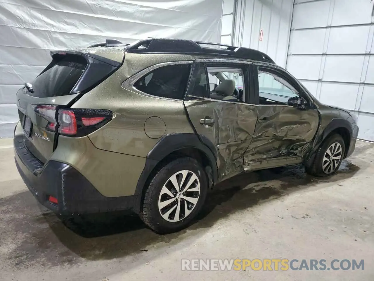 3 Photograph of a damaged car 4S4BTAFC8R3125942 SUBARU OUTBACK 2024