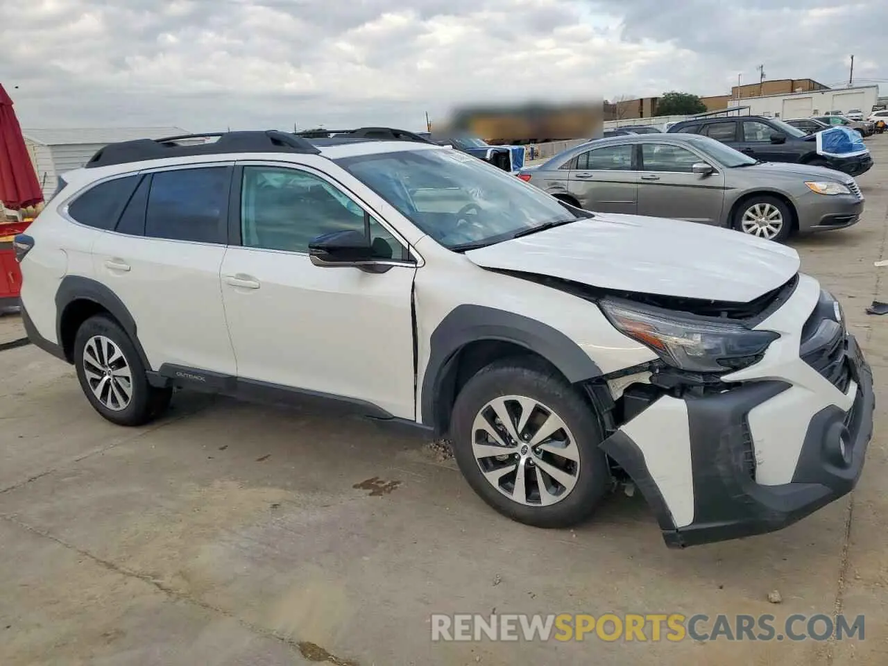 4 Photograph of a damaged car 4S4BTAFC8R3153496 SUBARU OUTBACK 2024