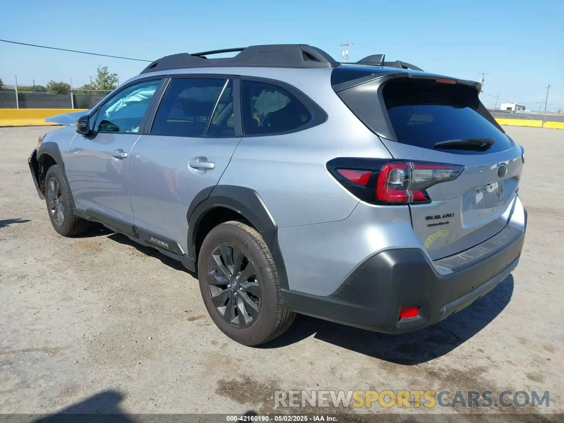 3 Photograph of a damaged car 4S4BTALC0R3234836 SUBARU OUTBACK 2024