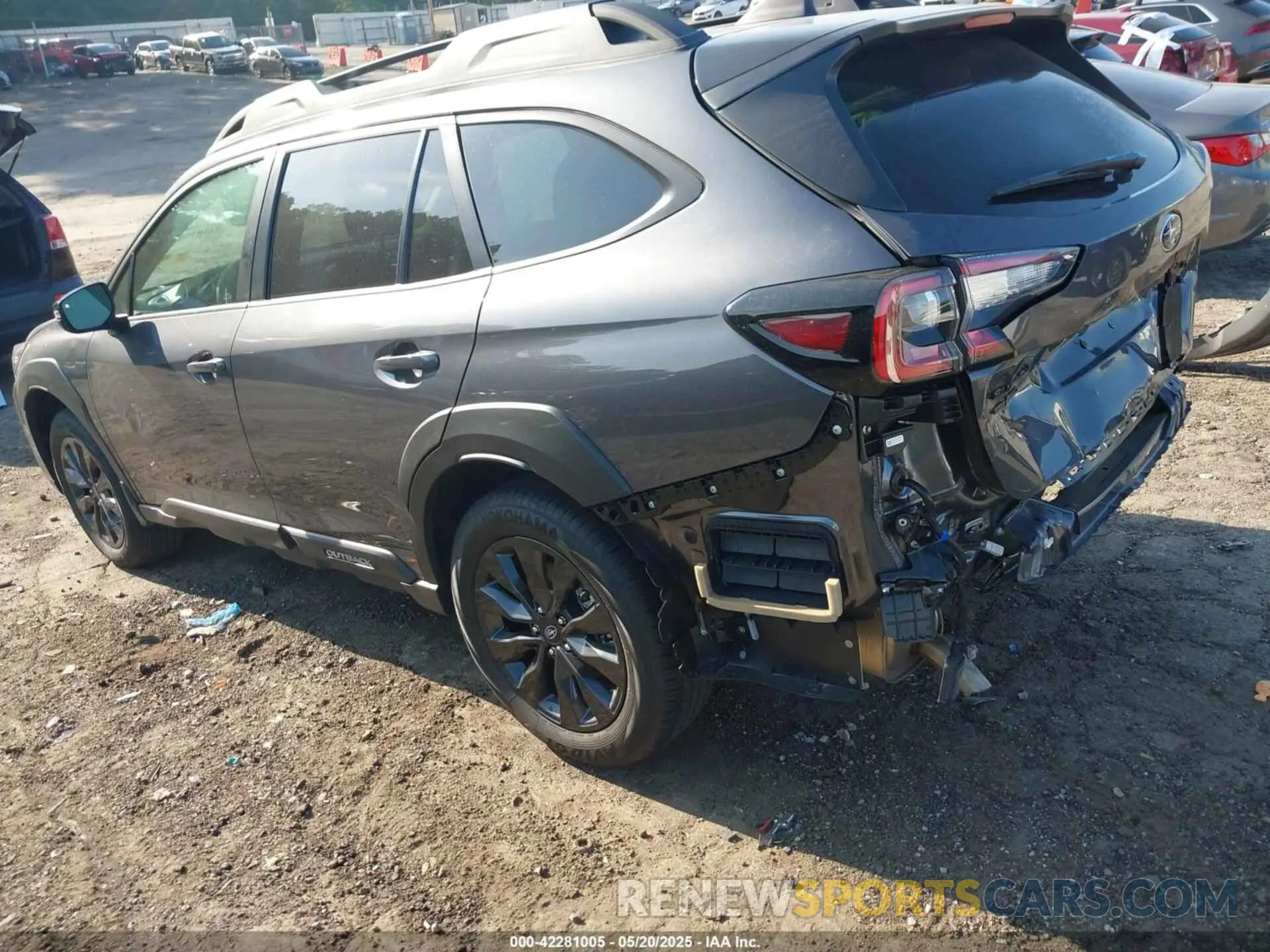 3 Photograph of a damaged car 4S4BTALC0R3299900 SUBARU OUTBACK 2024