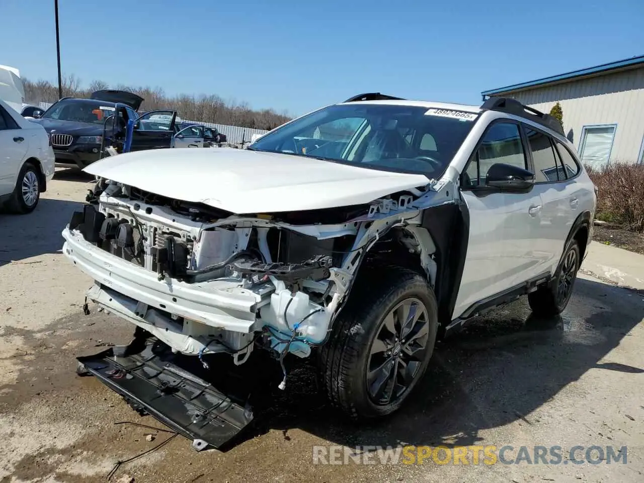 1 Photograph of a damaged car 4S4BTALC1R3205894 SUBARU OUTBACK 2024