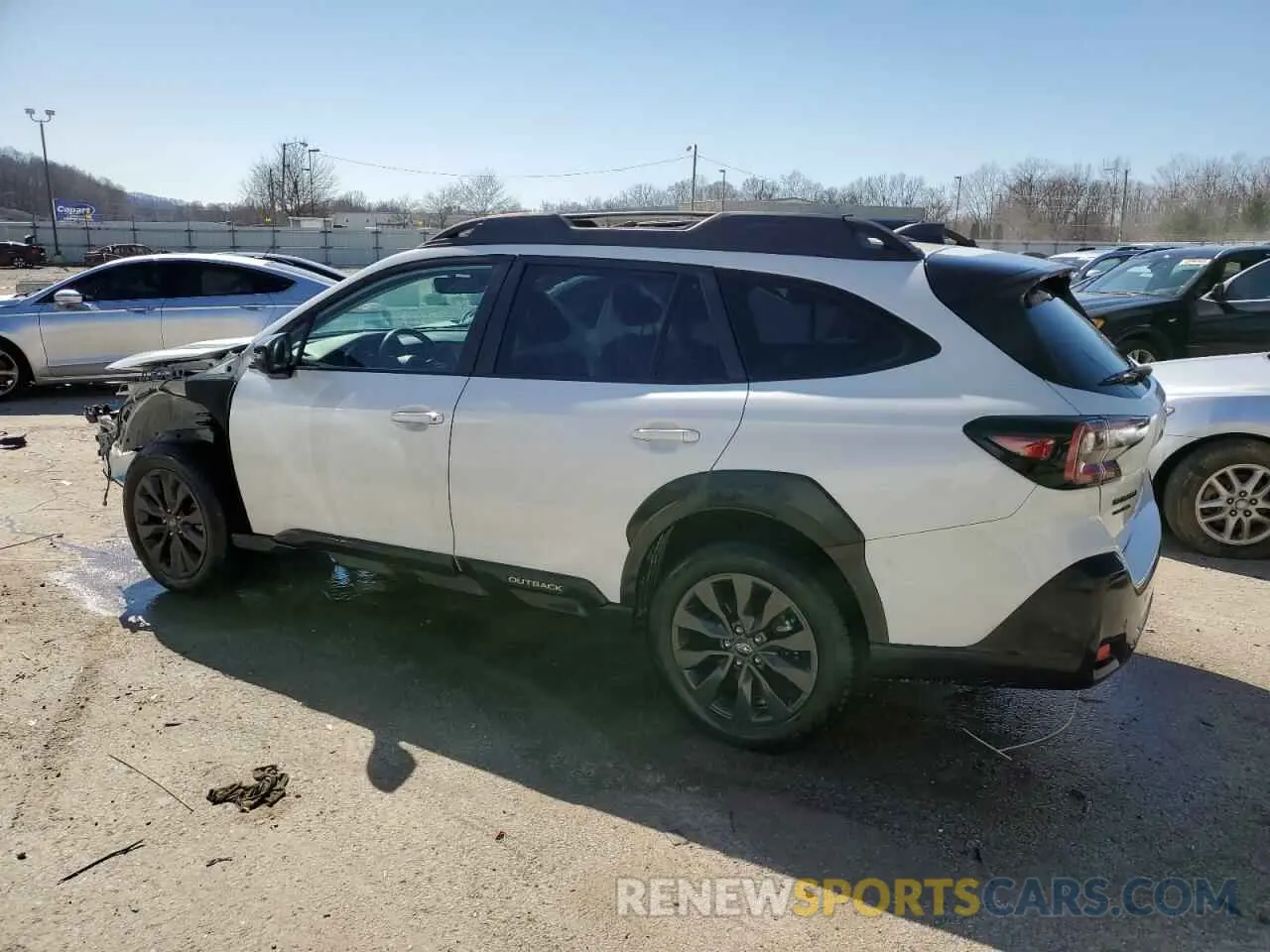 2 Photograph of a damaged car 4S4BTALC1R3205894 SUBARU OUTBACK 2024