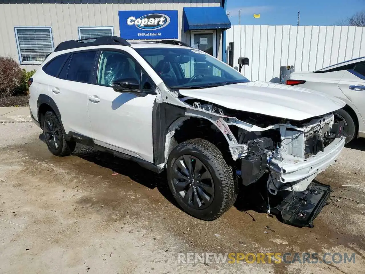 4 Photograph of a damaged car 4S4BTALC1R3205894 SUBARU OUTBACK 2024