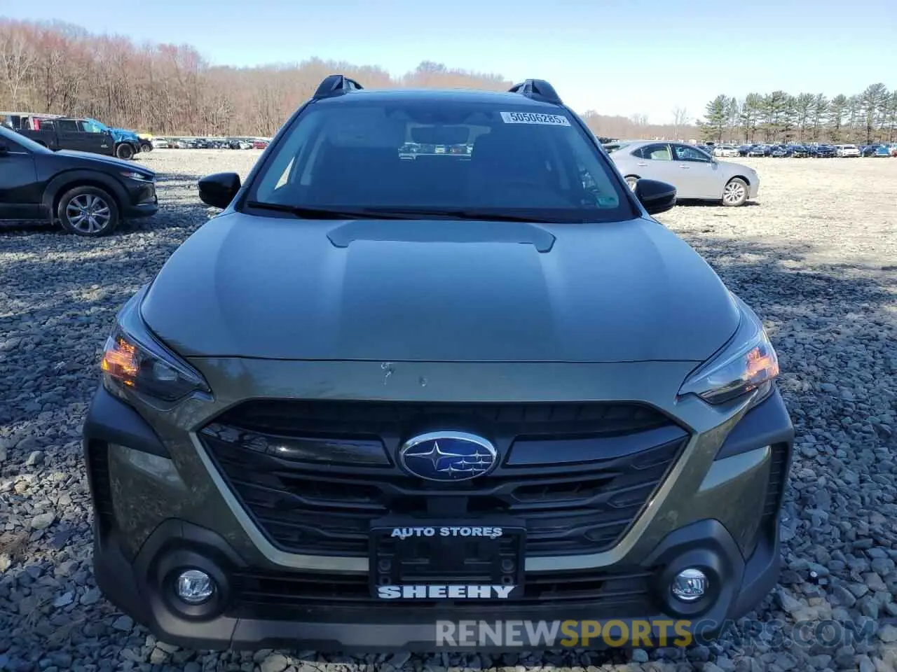 5 Photograph of a damaged car 4S4BTALC2R3112012 SUBARU OUTBACK 2024