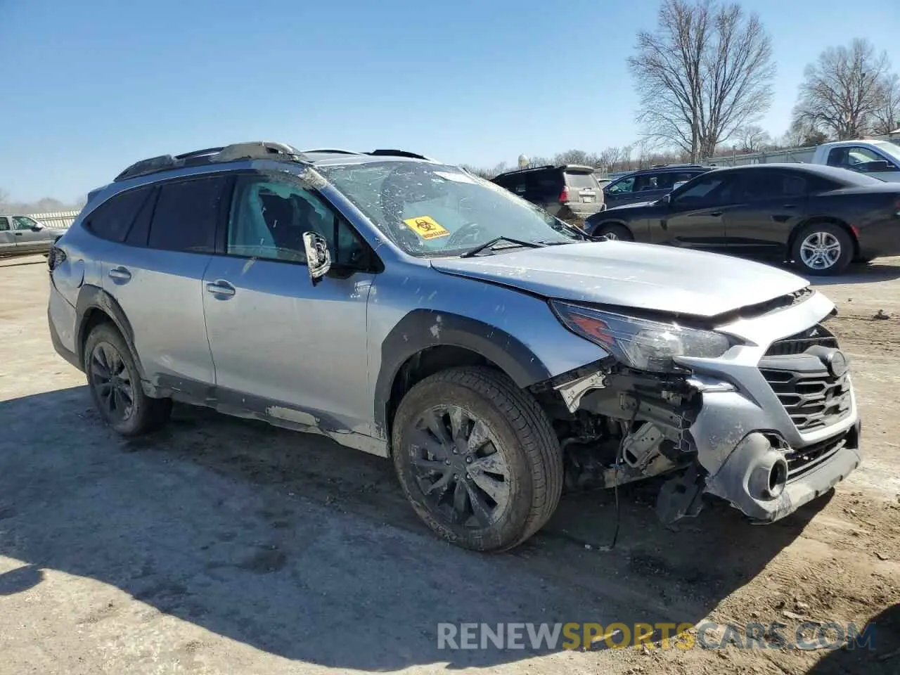 4 Photograph of a damaged car 4S4BTALC2R3196431 SUBARU OUTBACK 2024
