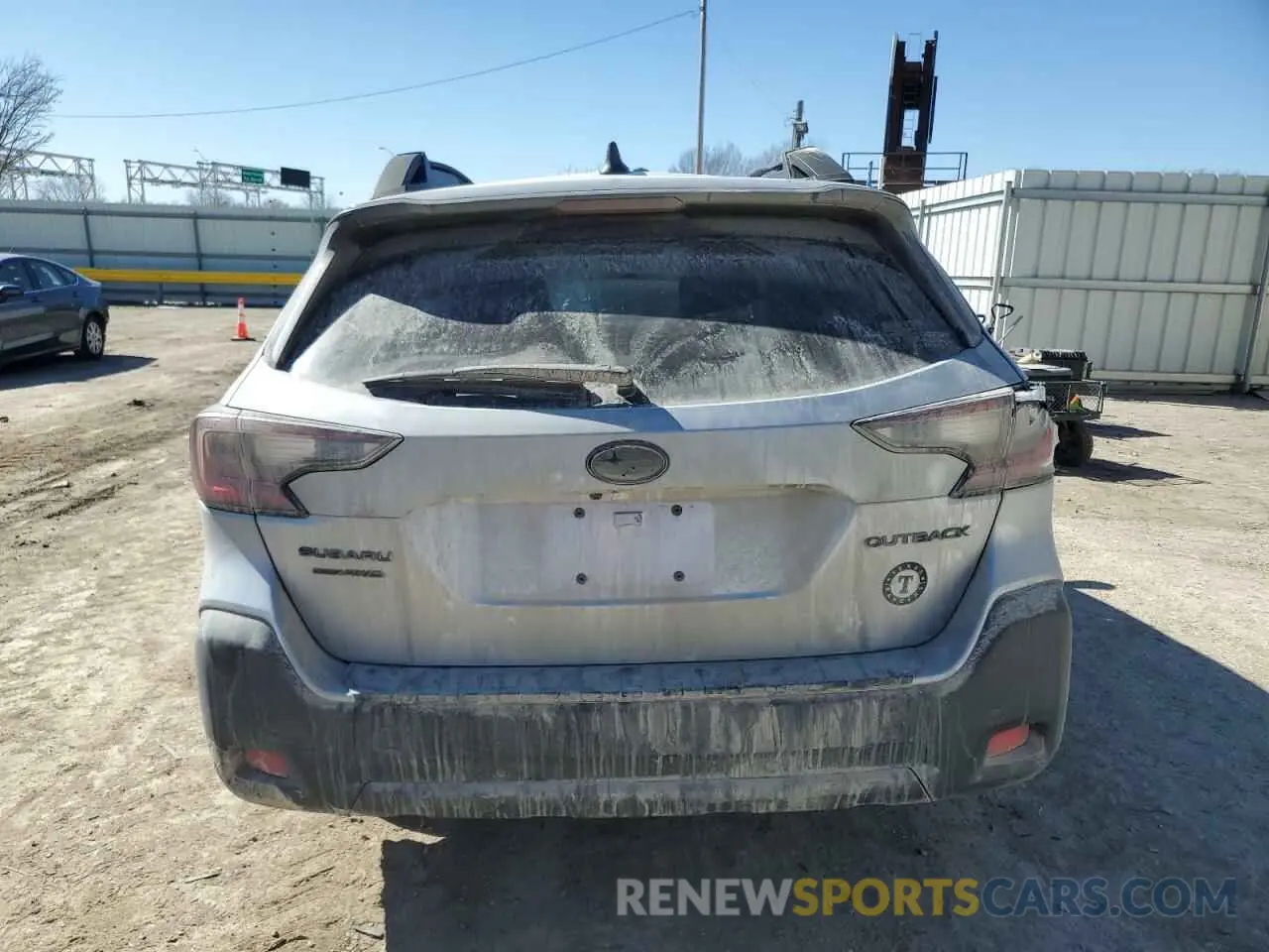 6 Photograph of a damaged car 4S4BTALC2R3196431 SUBARU OUTBACK 2024