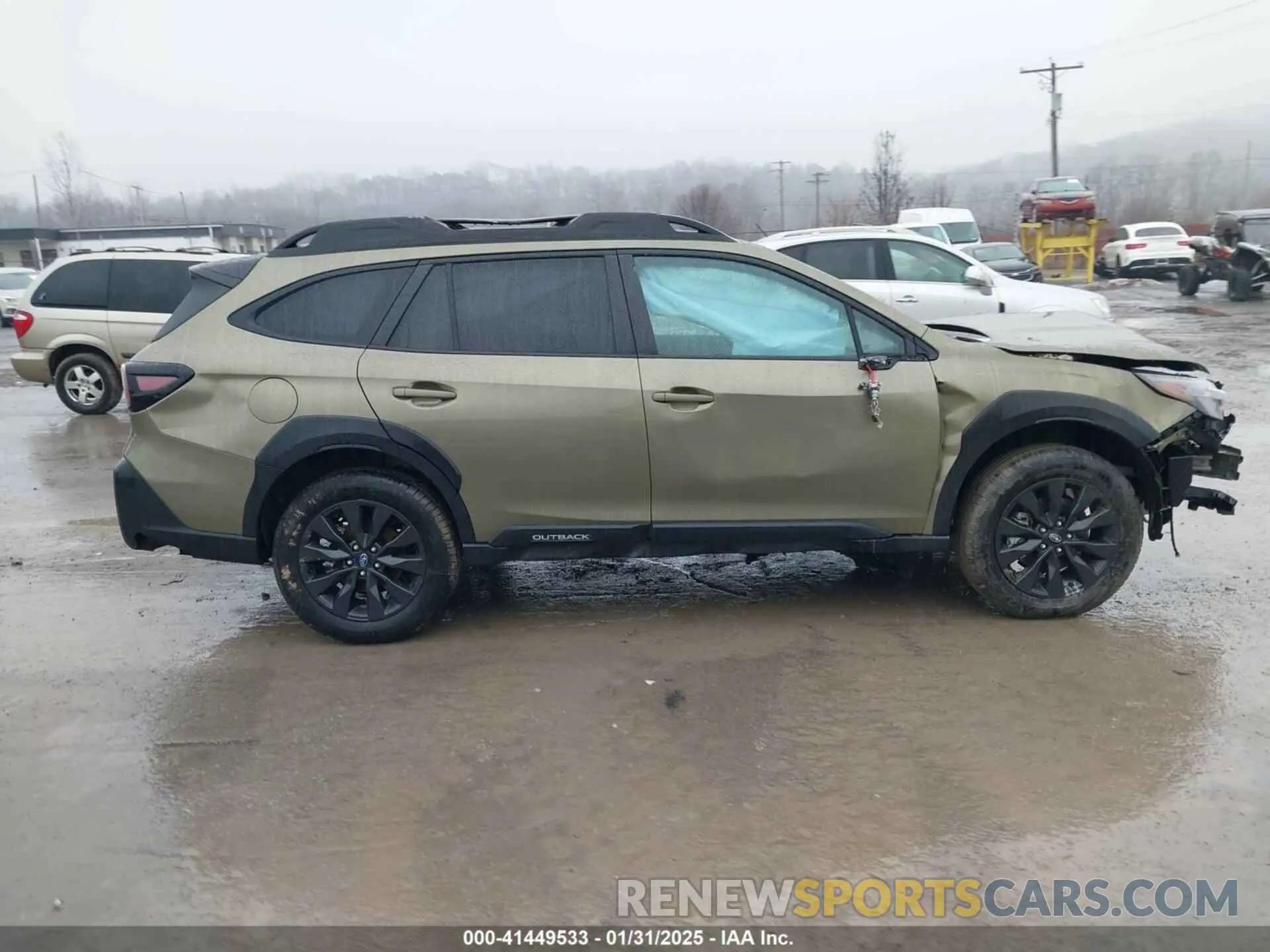 14 Photograph of a damaged car 4S4BTALC3R3296781 SUBARU OUTBACK 2024