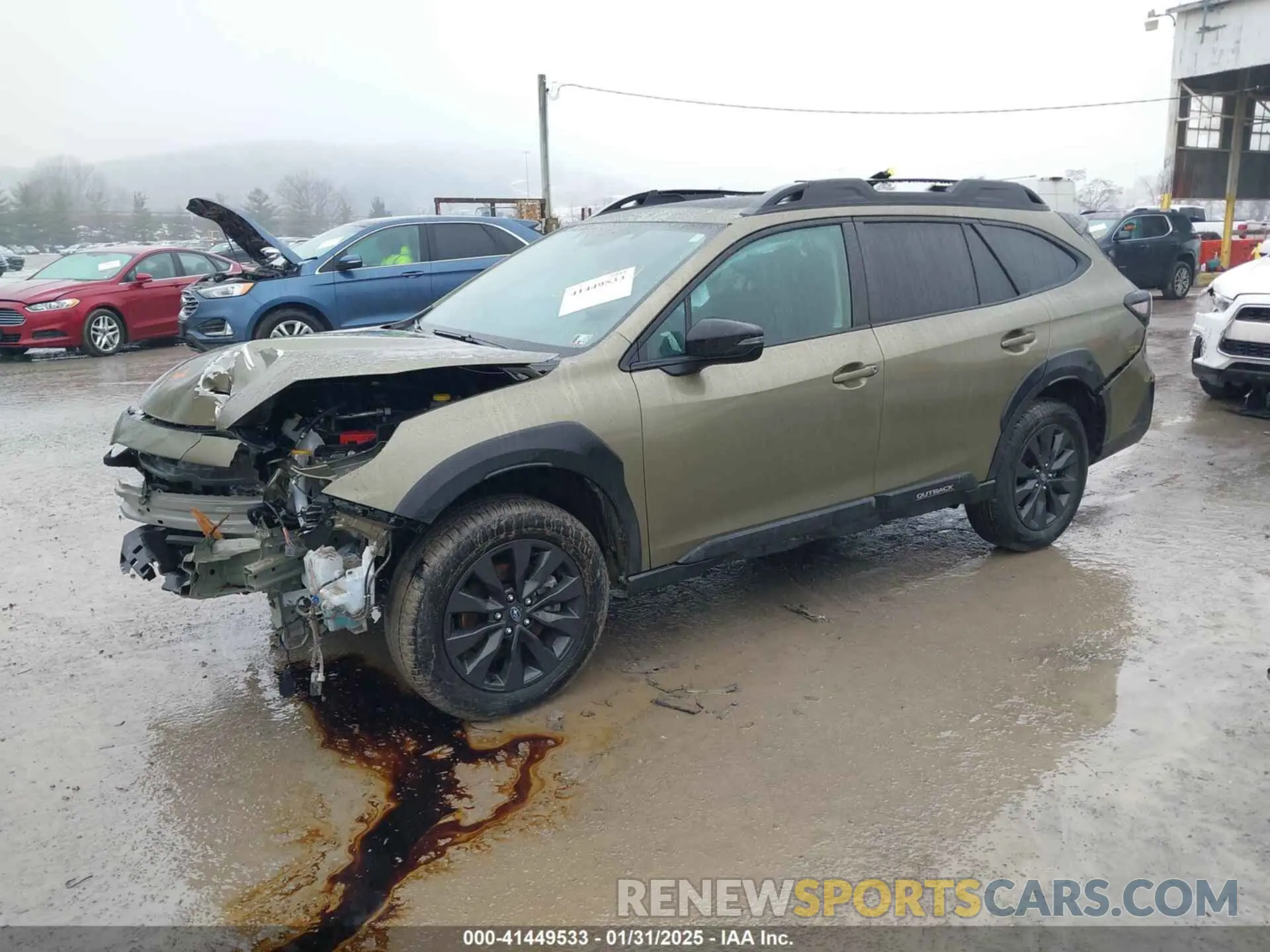 2 Photograph of a damaged car 4S4BTALC3R3296781 SUBARU OUTBACK 2024