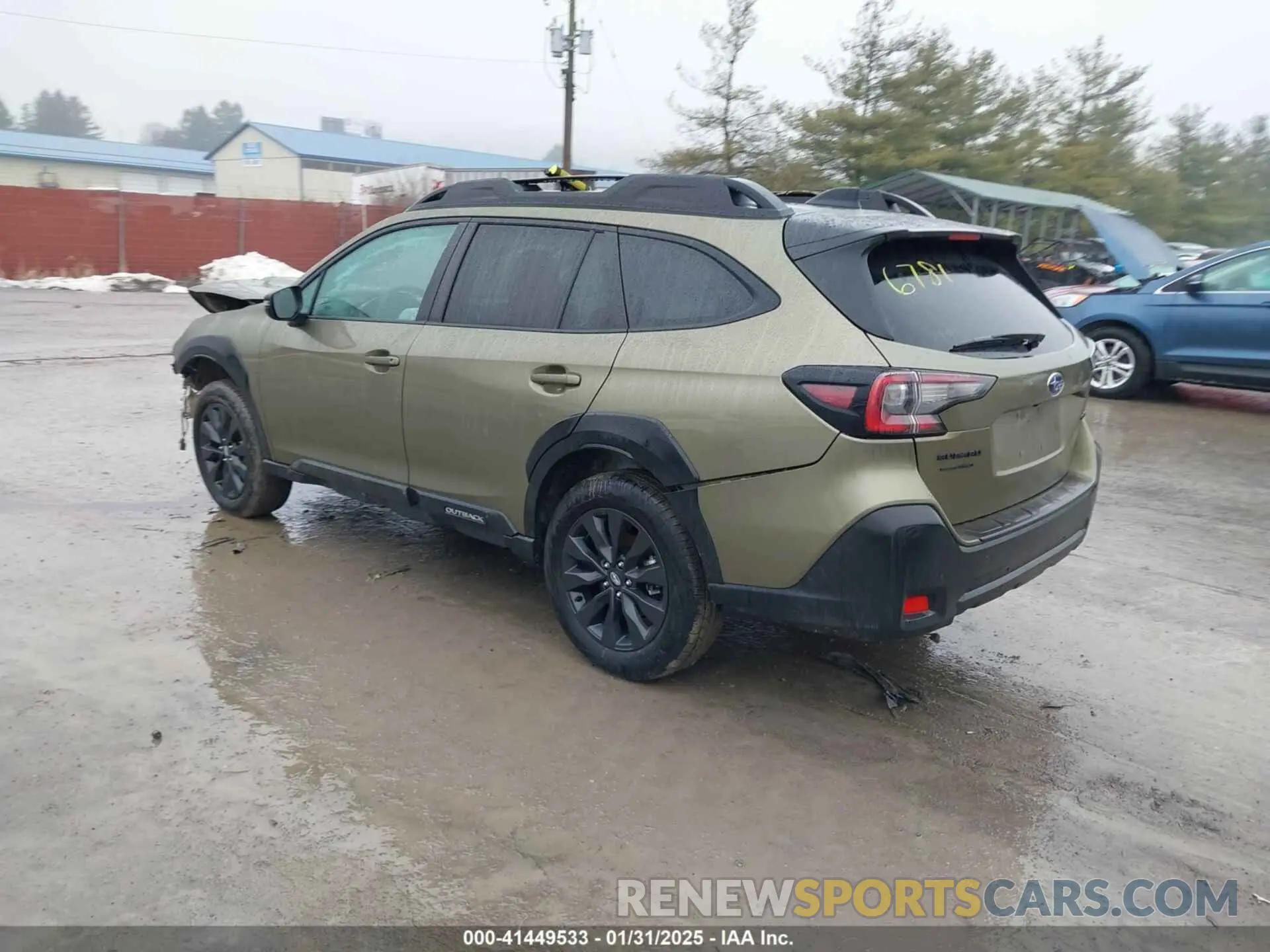 3 Photograph of a damaged car 4S4BTALC3R3296781 SUBARU OUTBACK 2024