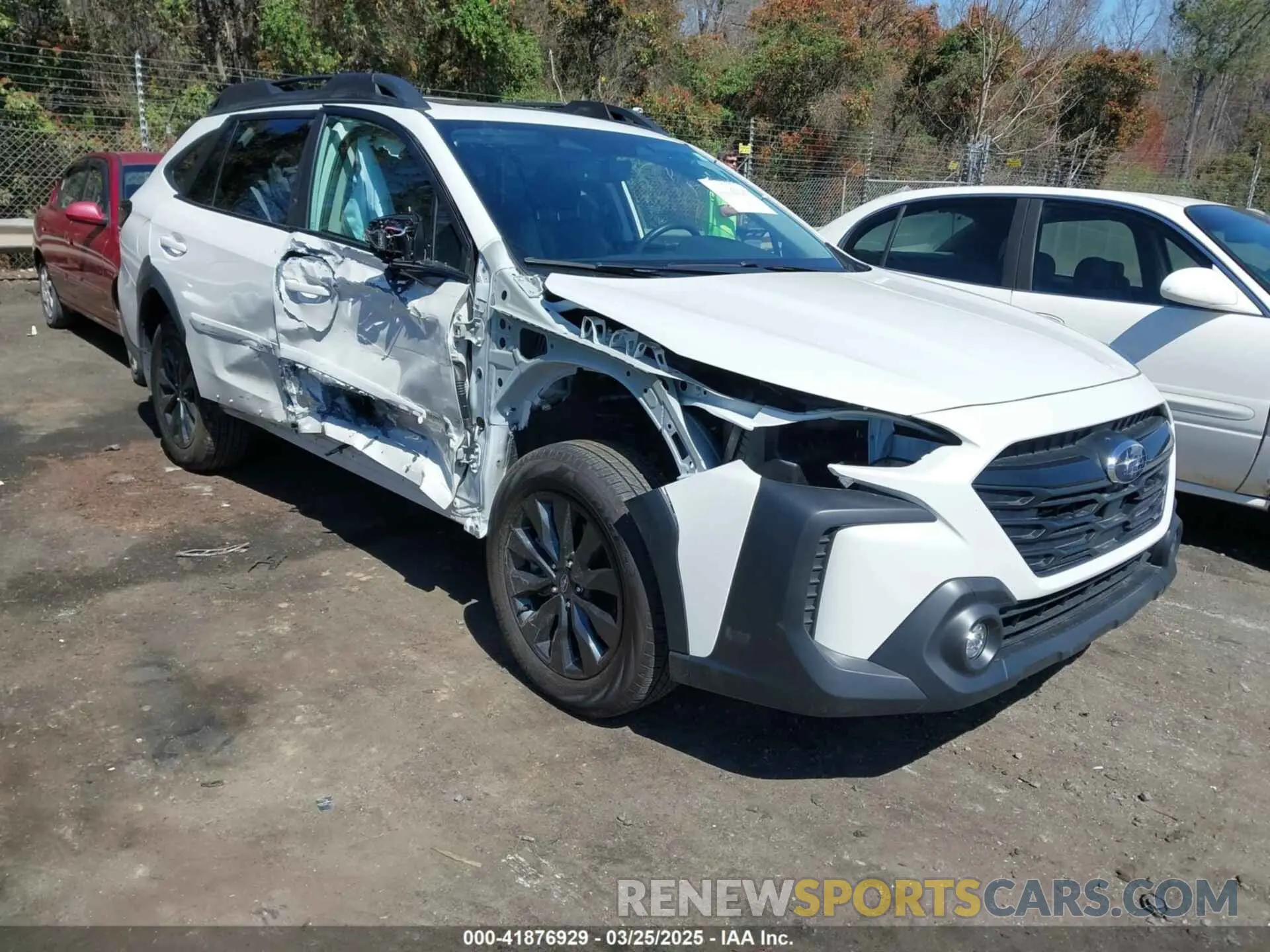 1 Photograph of a damaged car 4S4BTALC4R3184670 SUBARU OUTBACK 2024