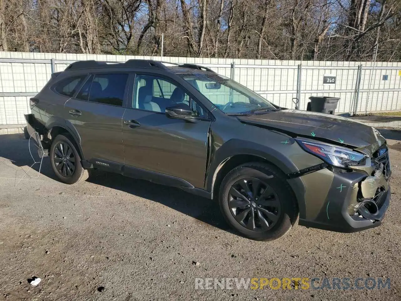 4 Photograph of a damaged car 4S4BTALC6R3177090 SUBARU OUTBACK 2024