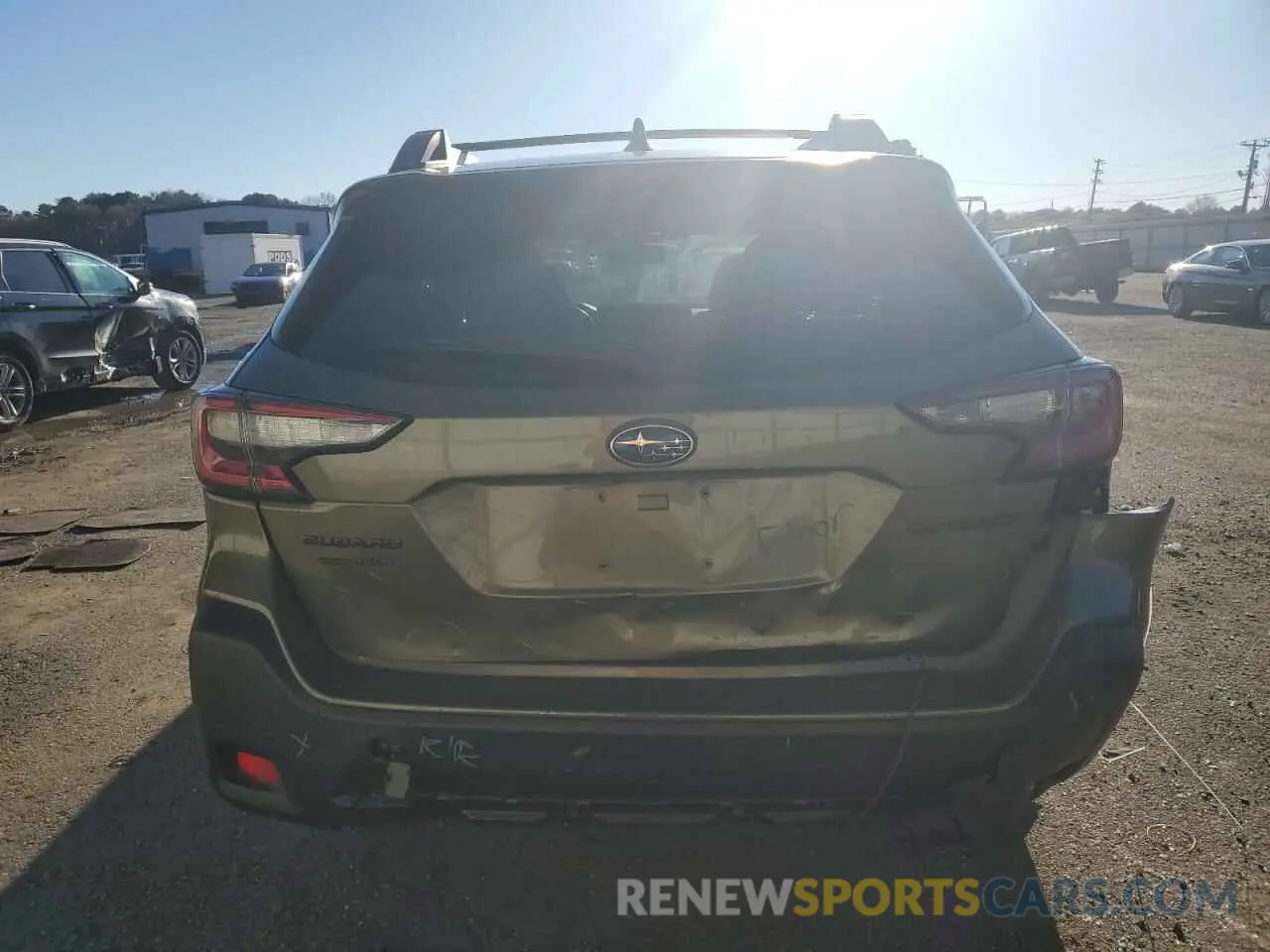 6 Photograph of a damaged car 4S4BTALC6R3177090 SUBARU OUTBACK 2024