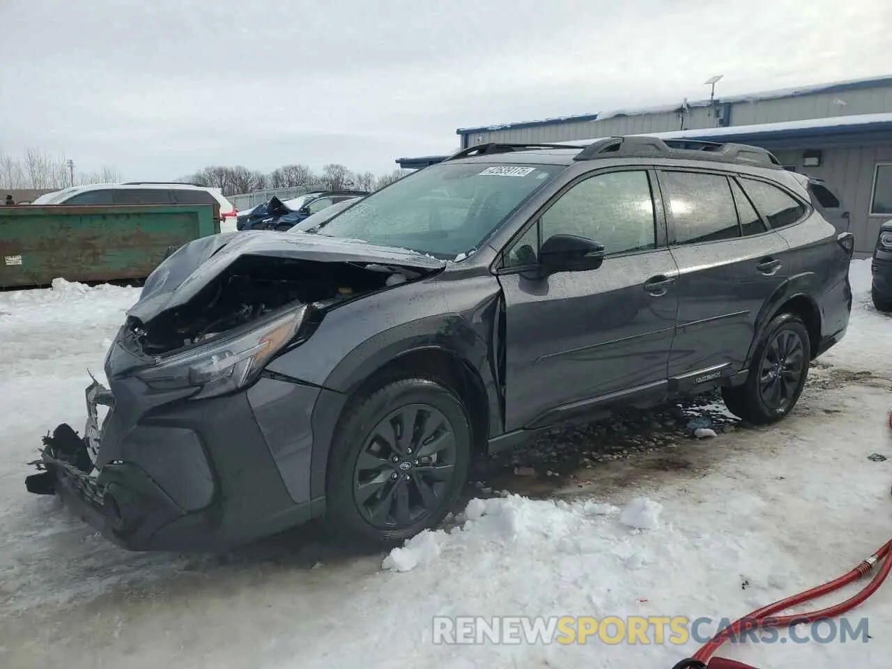 1 Photograph of a damaged car 4S4BTALC6R3288951 SUBARU OUTBACK 2024