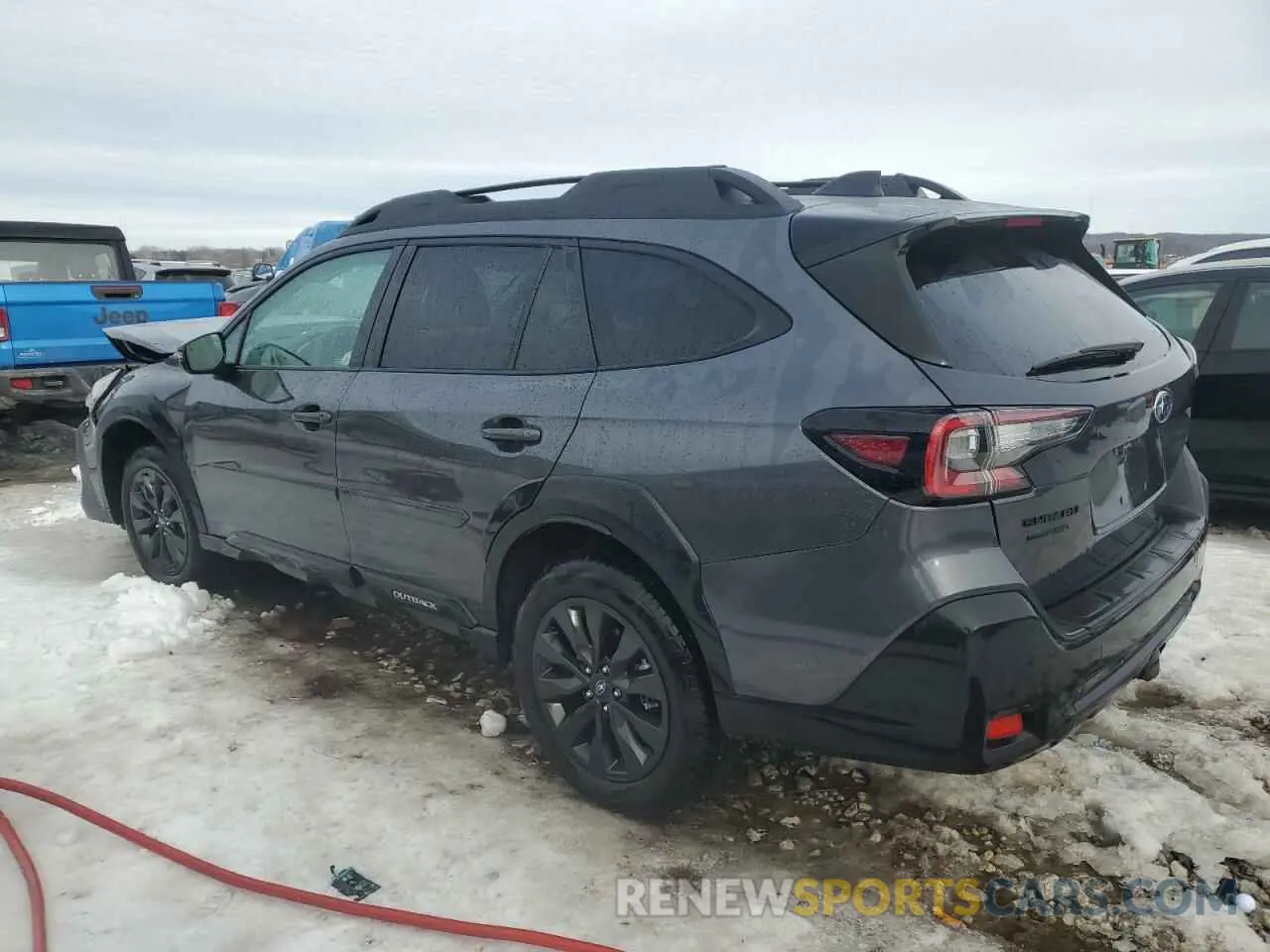 2 Photograph of a damaged car 4S4BTALC6R3288951 SUBARU OUTBACK 2024