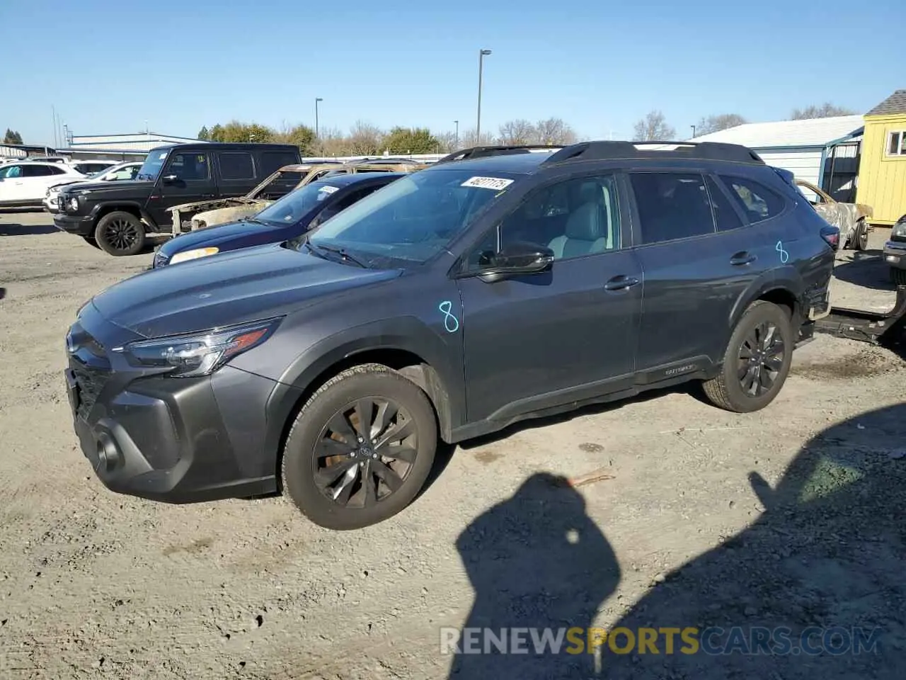 1 Photograph of a damaged car 4S4BTALC9R3270184 SUBARU OUTBACK 2024