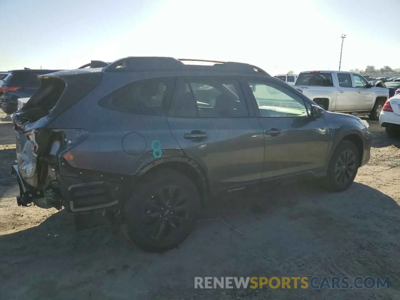 3 Photograph of a damaged car 4S4BTALC9R3270184 SUBARU OUTBACK 2024