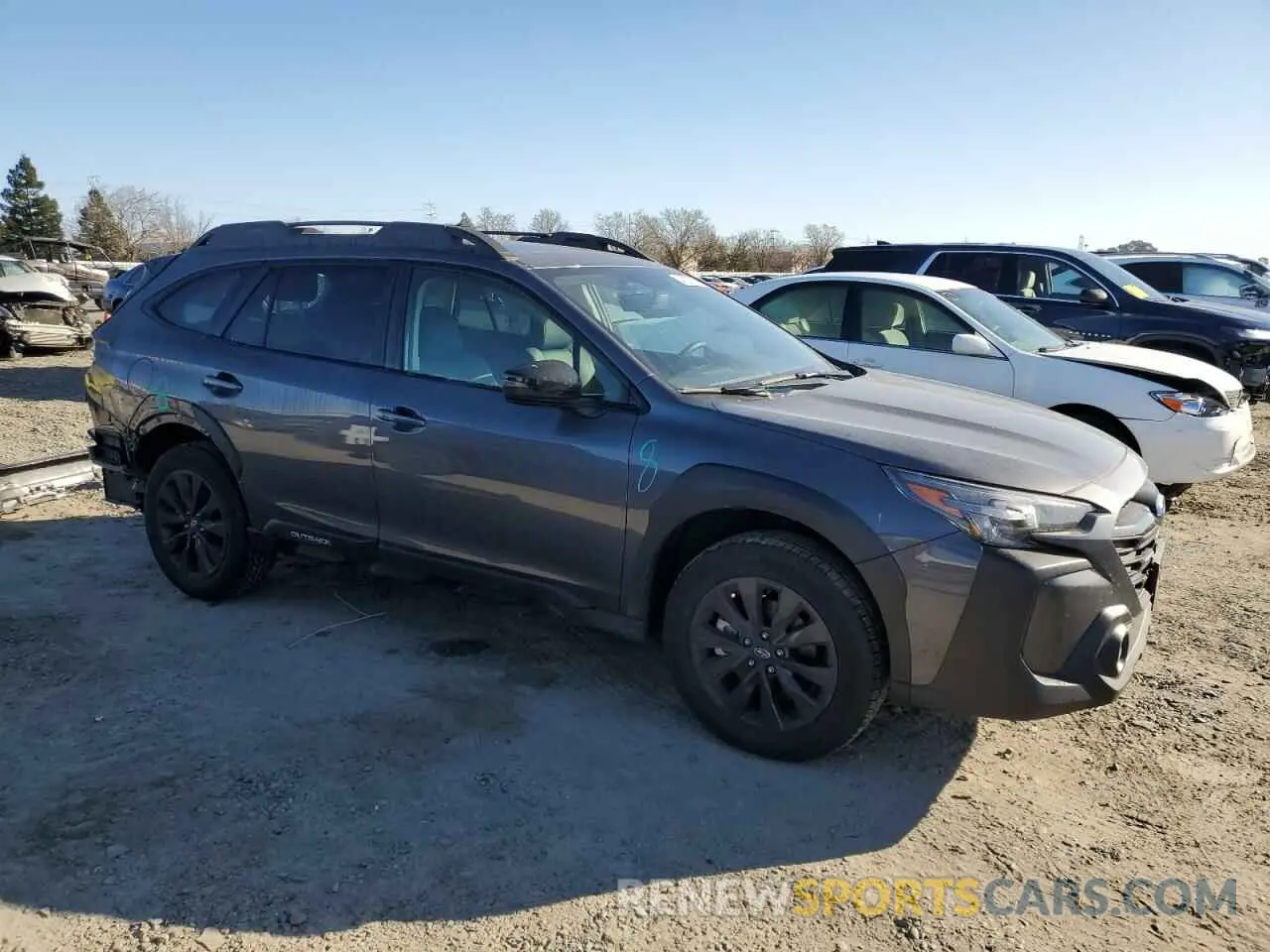 4 Photograph of a damaged car 4S4BTALC9R3270184 SUBARU OUTBACK 2024