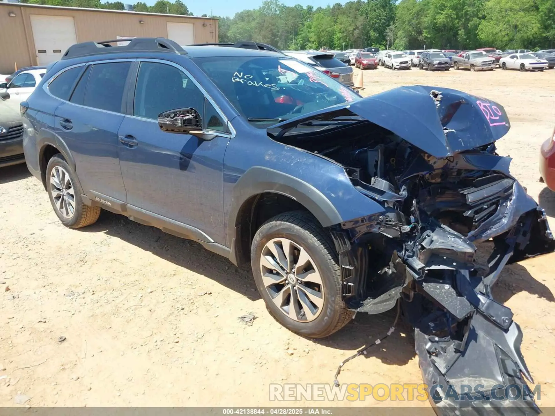 1 Photograph of a damaged car 4S4BTAMC6R3263997 SUBARU OUTBACK 2024