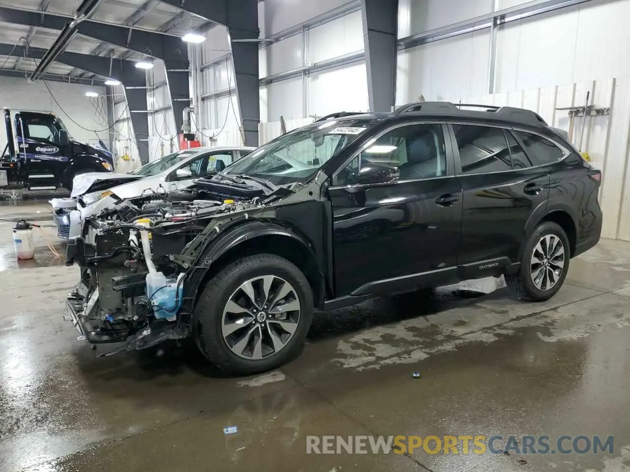 1 Photograph of a damaged car 4S4BTAMC6R3274238 SUBARU OUTBACK 2024