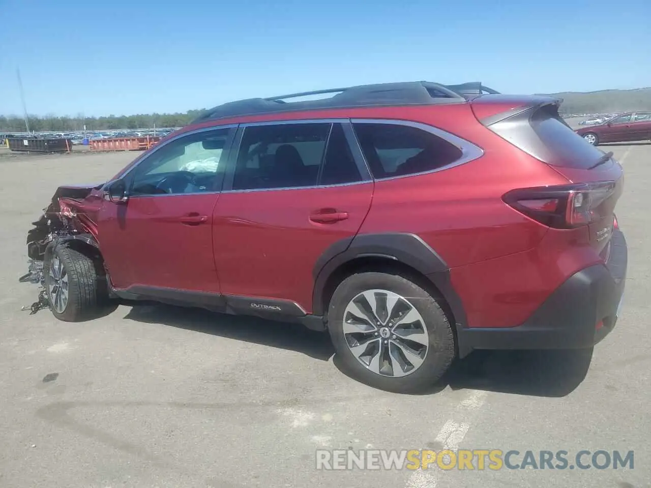 2 Photograph of a damaged car 4S4BTAMC9R3201851 SUBARU OUTBACK 2024