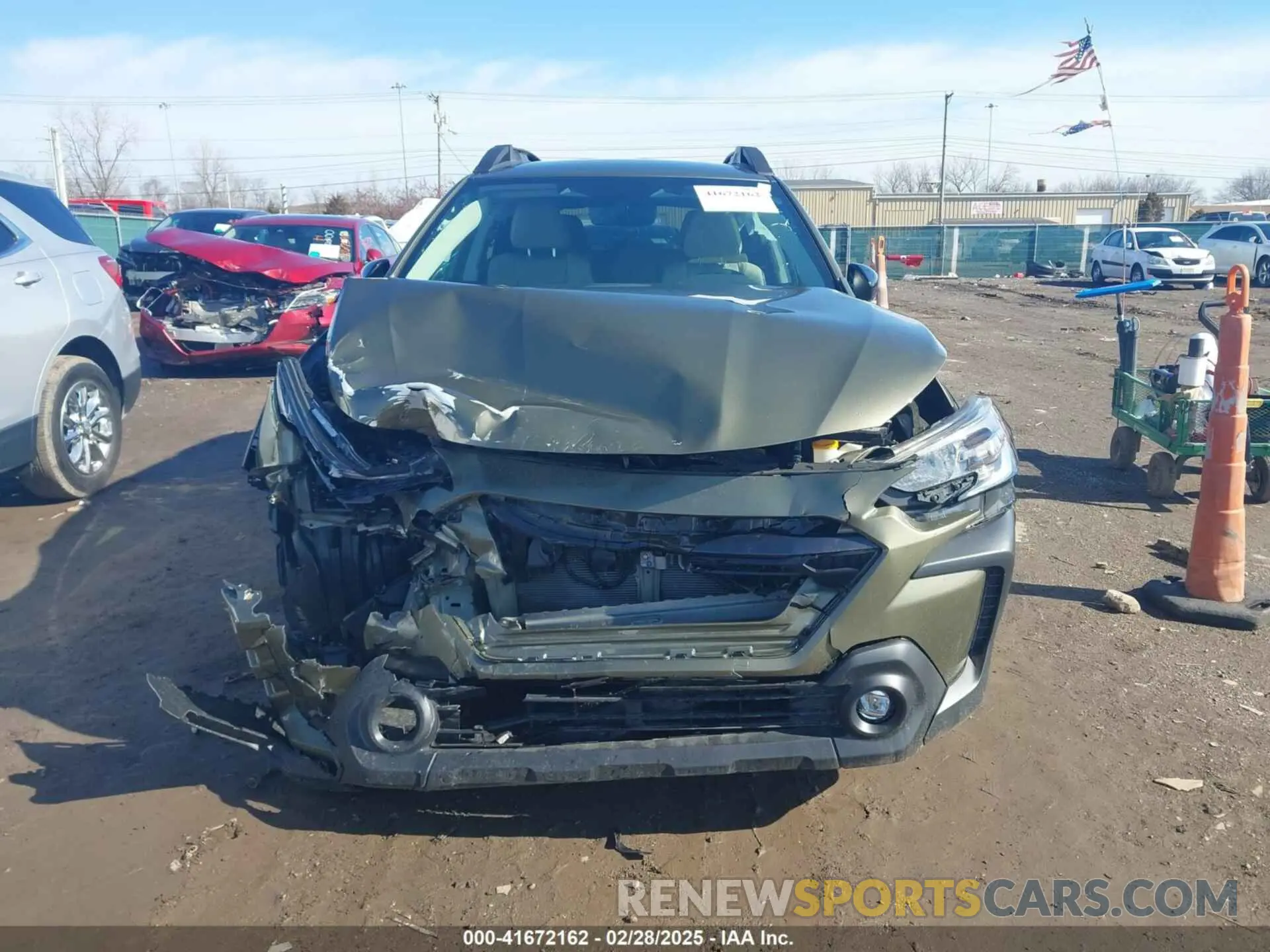 12 Photograph of a damaged car 4S4BTAMCXR3277112 SUBARU OUTBACK 2024