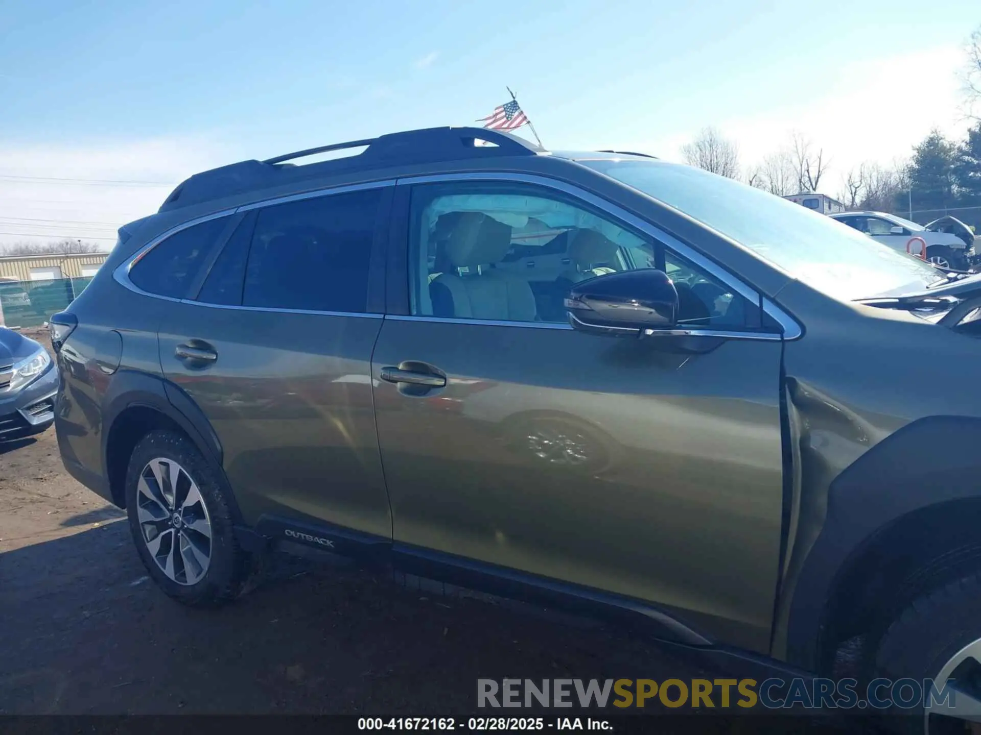 13 Photograph of a damaged car 4S4BTAMCXR3277112 SUBARU OUTBACK 2024