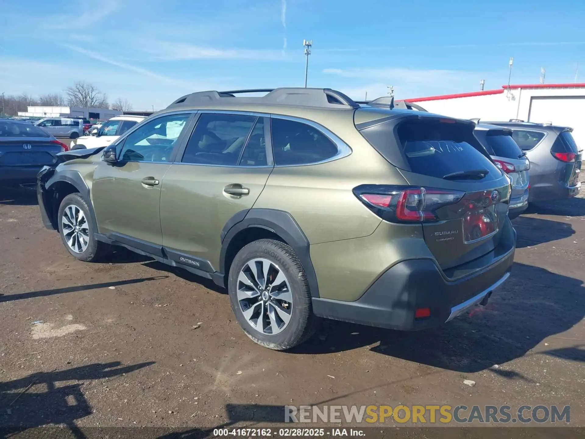 3 Photograph of a damaged car 4S4BTAMCXR3277112 SUBARU OUTBACK 2024