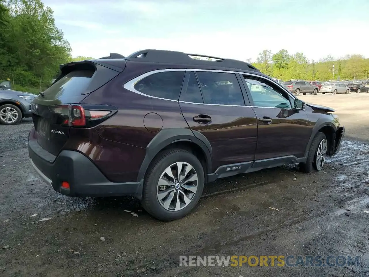 3 Photograph of a damaged car 4S4BTANC0R3121224 SUBARU OUTBACK 2024