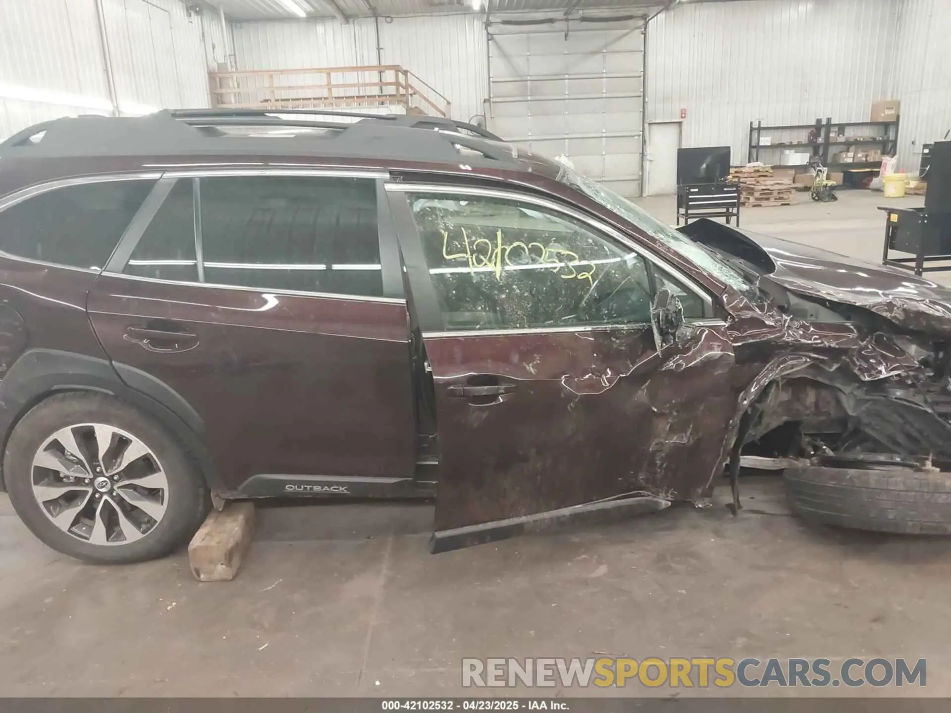 13 Photograph of a damaged car 4S4BTANC0R3167975 SUBARU OUTBACK 2024