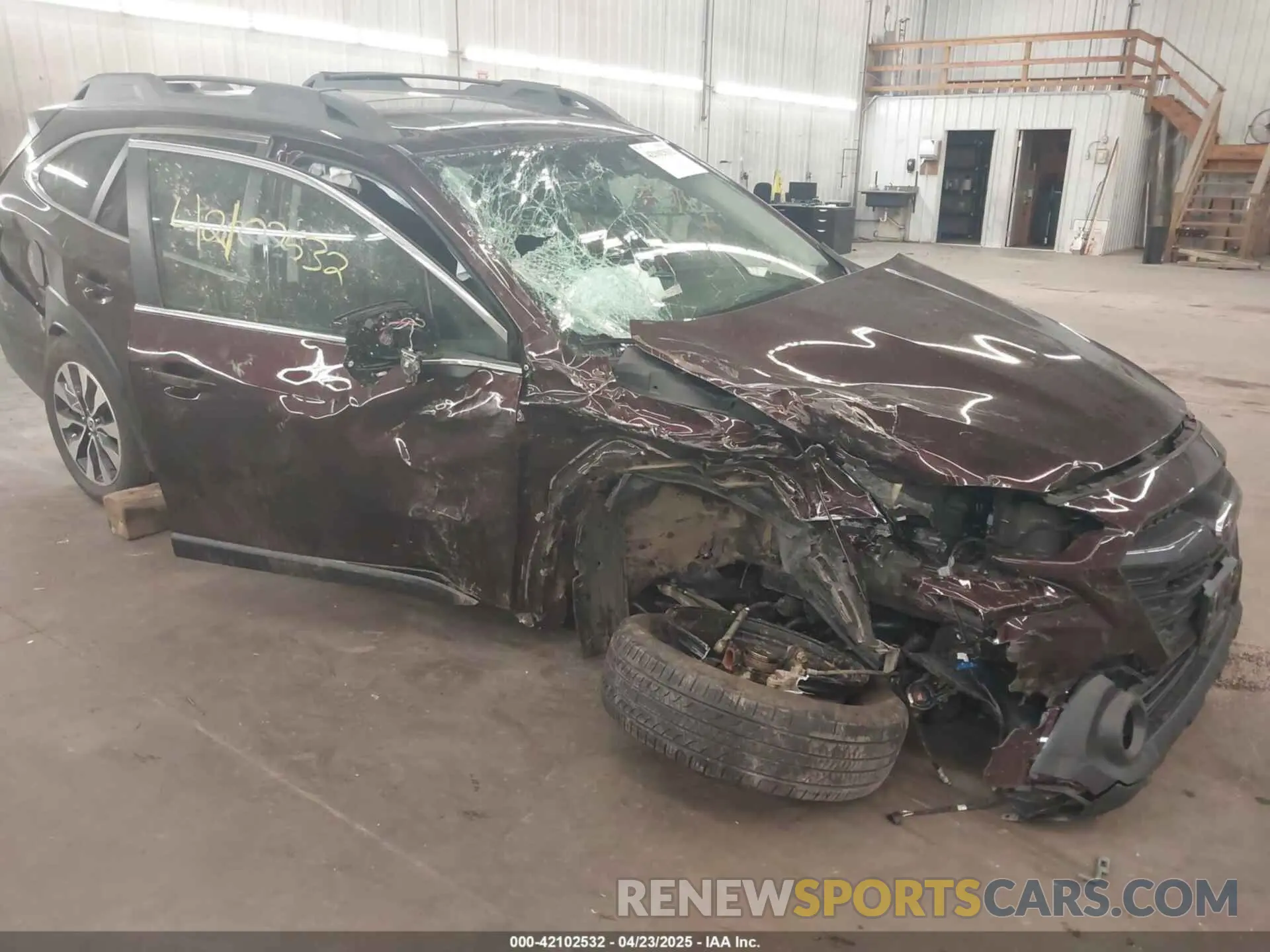 6 Photograph of a damaged car 4S4BTANC0R3167975 SUBARU OUTBACK 2024