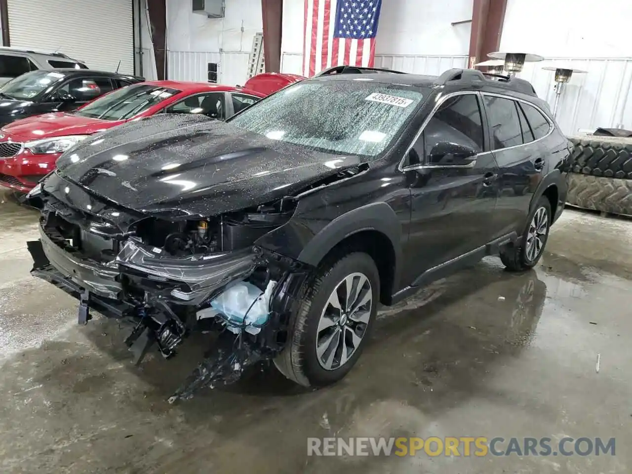 1 Photograph of a damaged car 4S4BTANC0R3216947 SUBARU OUTBACK 2024