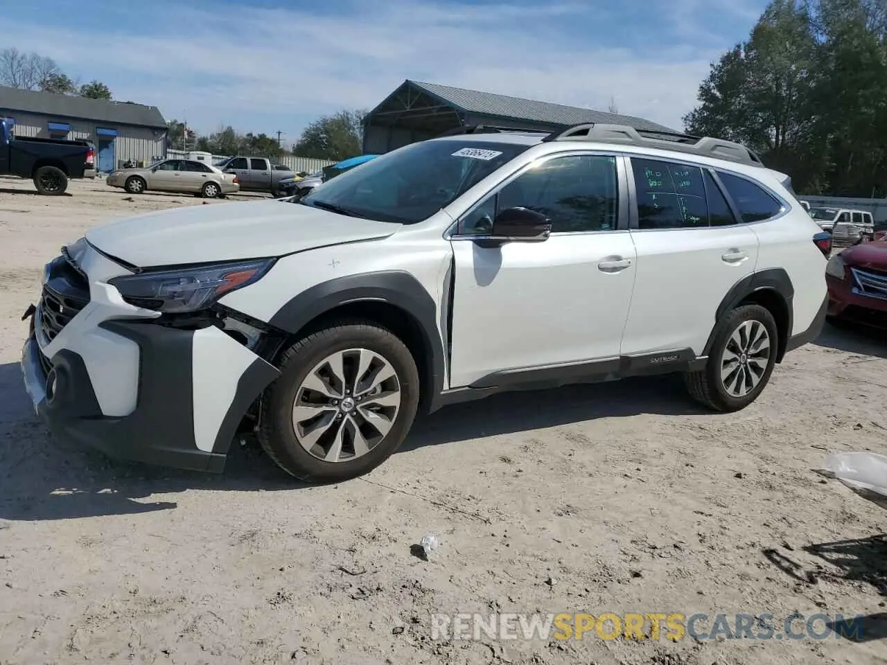 1 Photograph of a damaged car 4S4BTANC0R3257174 SUBARU OUTBACK 2024
