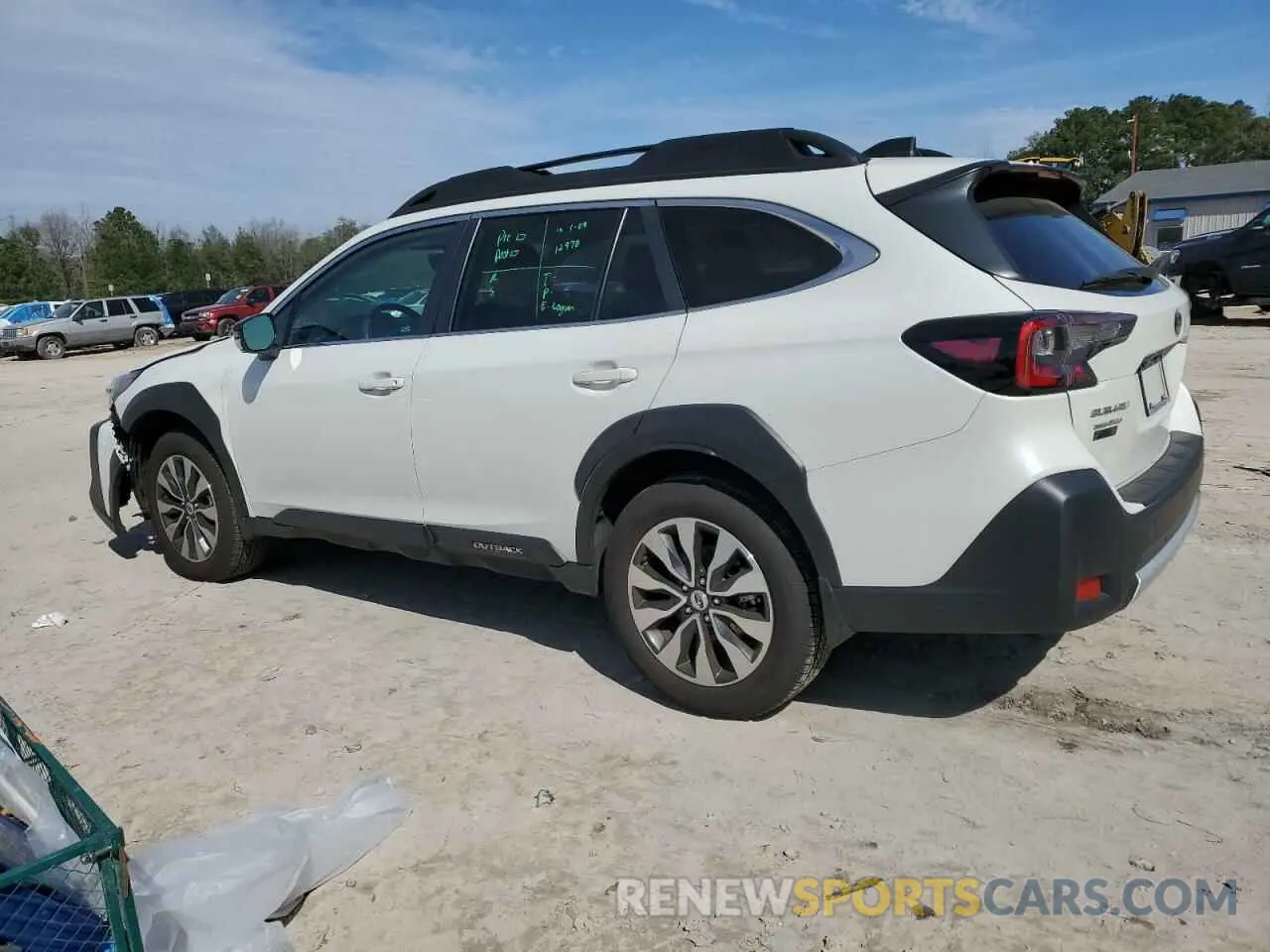 2 Photograph of a damaged car 4S4BTANC0R3257174 SUBARU OUTBACK 2024