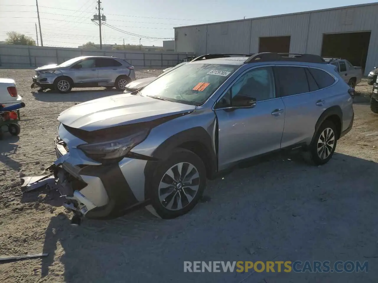 1 Photograph of a damaged car 4S4BTANC0R3291017 SUBARU OUTBACK 2024