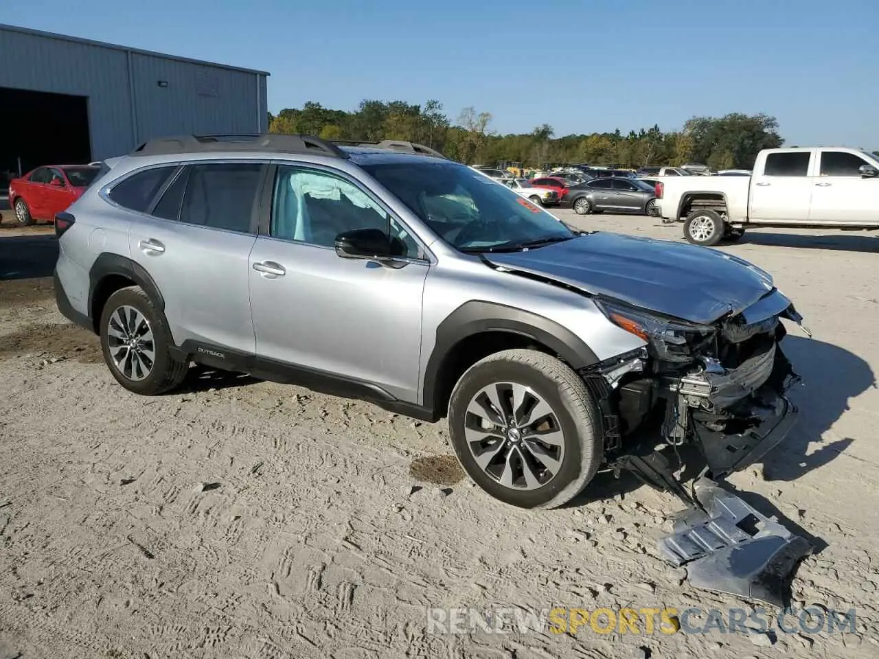 4 Photograph of a damaged car 4S4BTANC0R3291017 SUBARU OUTBACK 2024