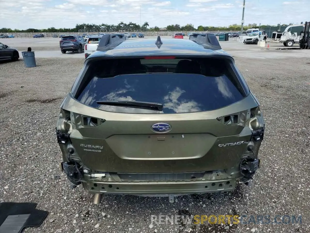 6 Photograph of a damaged car 4S4BTANC0R3301450 SUBARU OUTBACK 2024