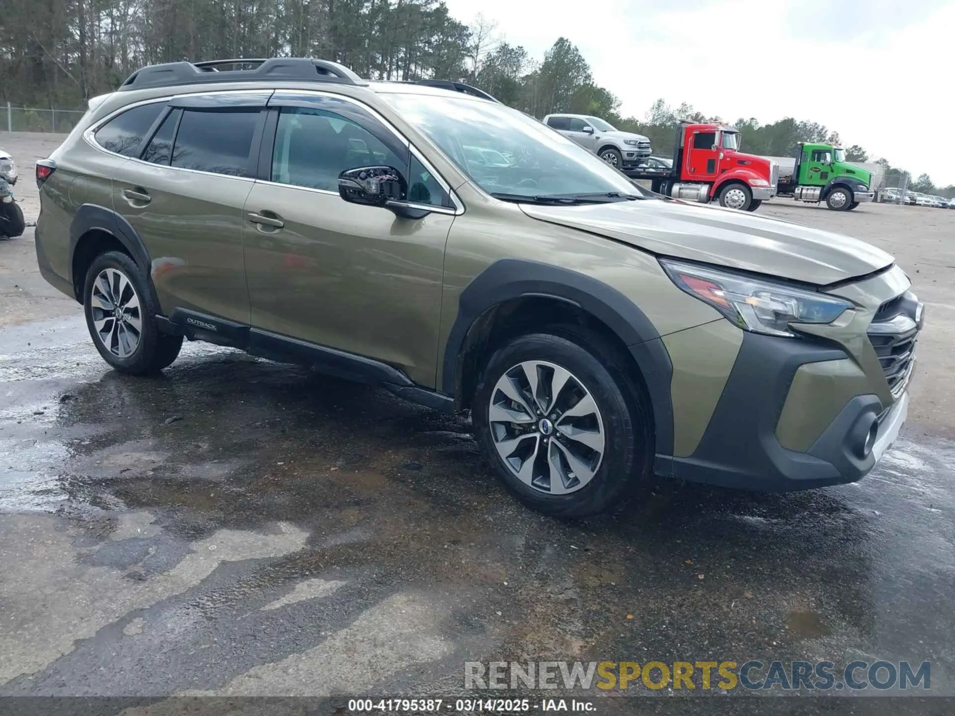 1 Photograph of a damaged car 4S4BTANC1R3100902 SUBARU OUTBACK 2024