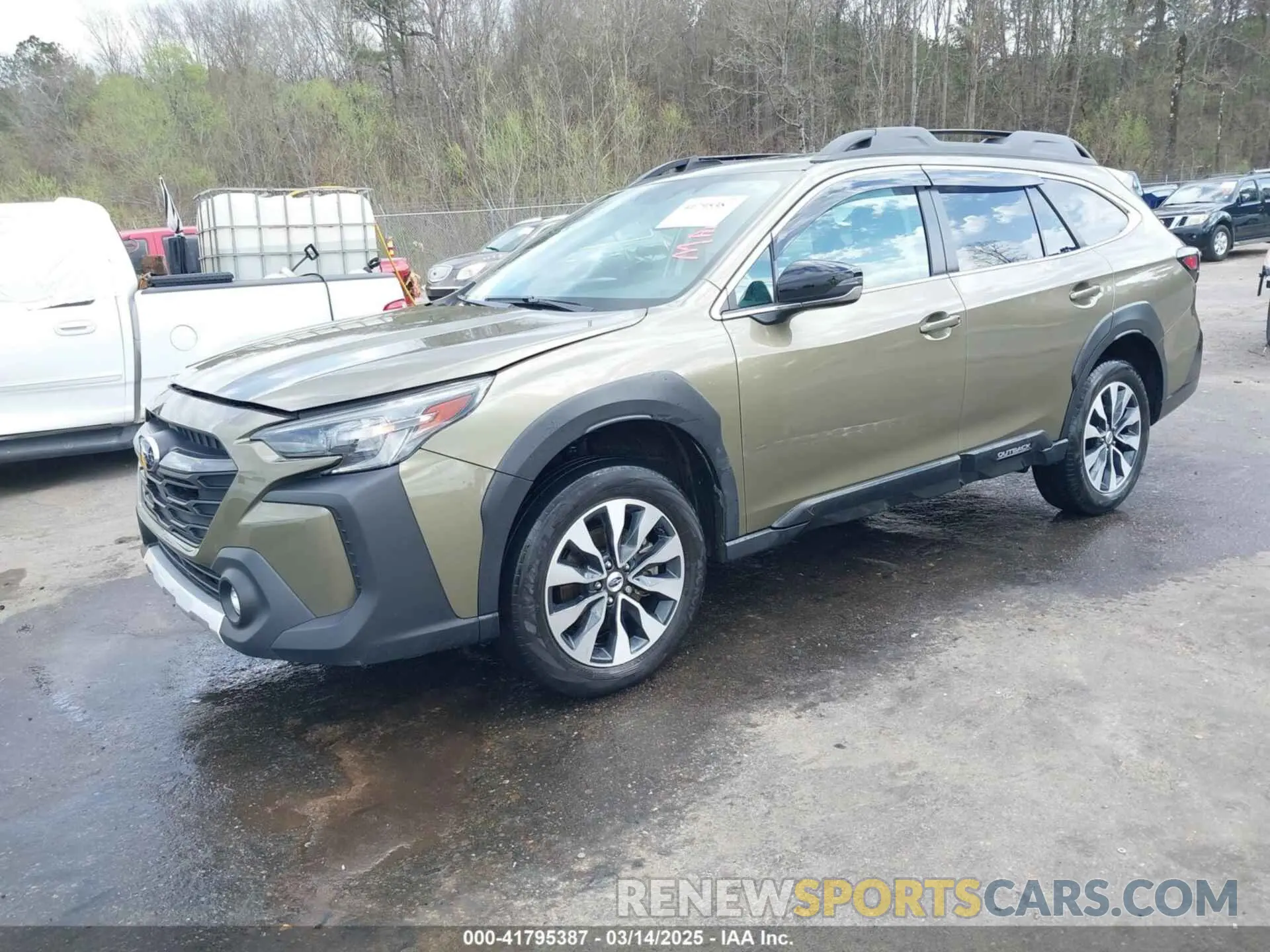 2 Photograph of a damaged car 4S4BTANC1R3100902 SUBARU OUTBACK 2024
