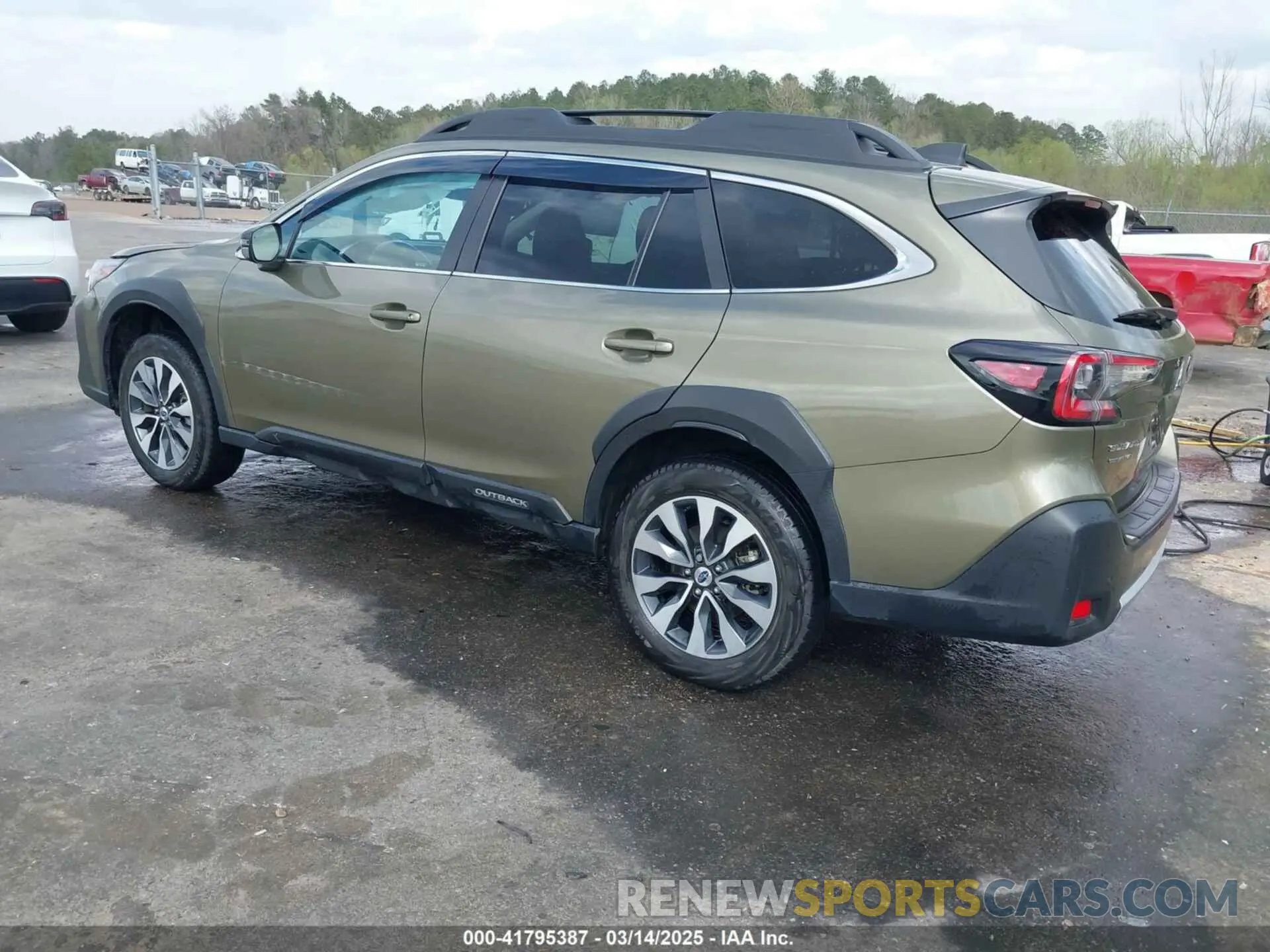 3 Photograph of a damaged car 4S4BTANC1R3100902 SUBARU OUTBACK 2024