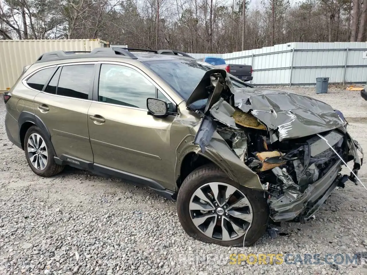 4 Photograph of a damaged car 4S4BTANC1R3257670 SUBARU OUTBACK 2024