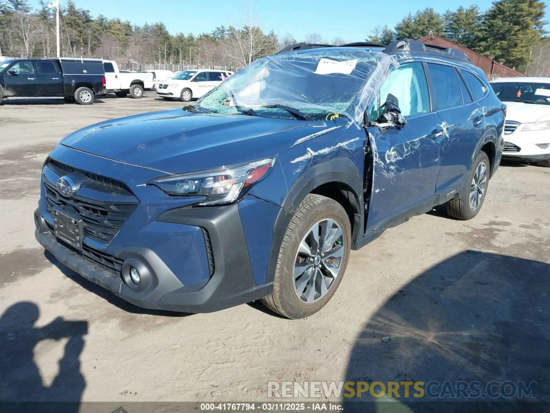 2 Photograph of a damaged car 4S4BTANC2R3253725 SUBARU OUTBACK 2024