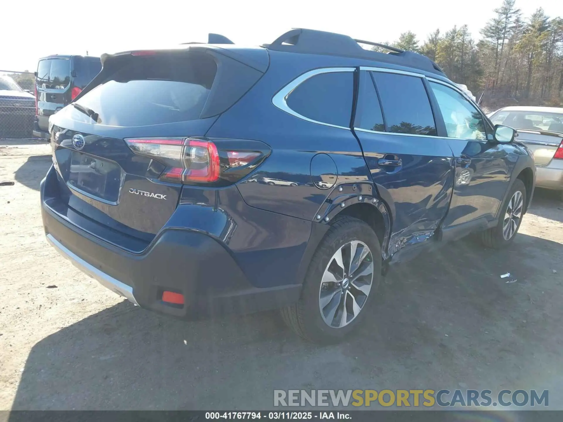 4 Photograph of a damaged car 4S4BTANC2R3253725 SUBARU OUTBACK 2024