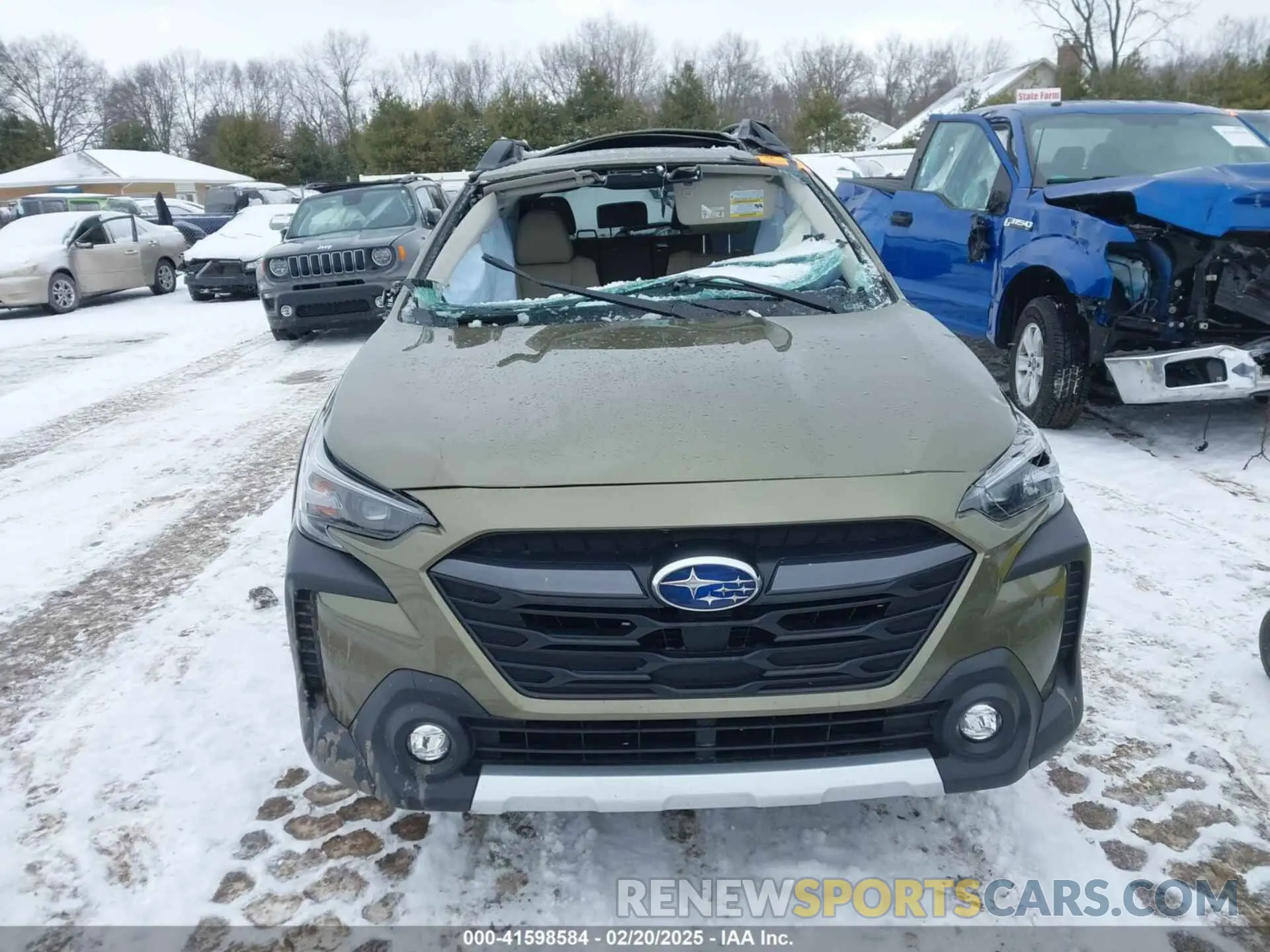 10 Photograph of a damaged car 4S4BTANC3R3146408 SUBARU OUTBACK 2024